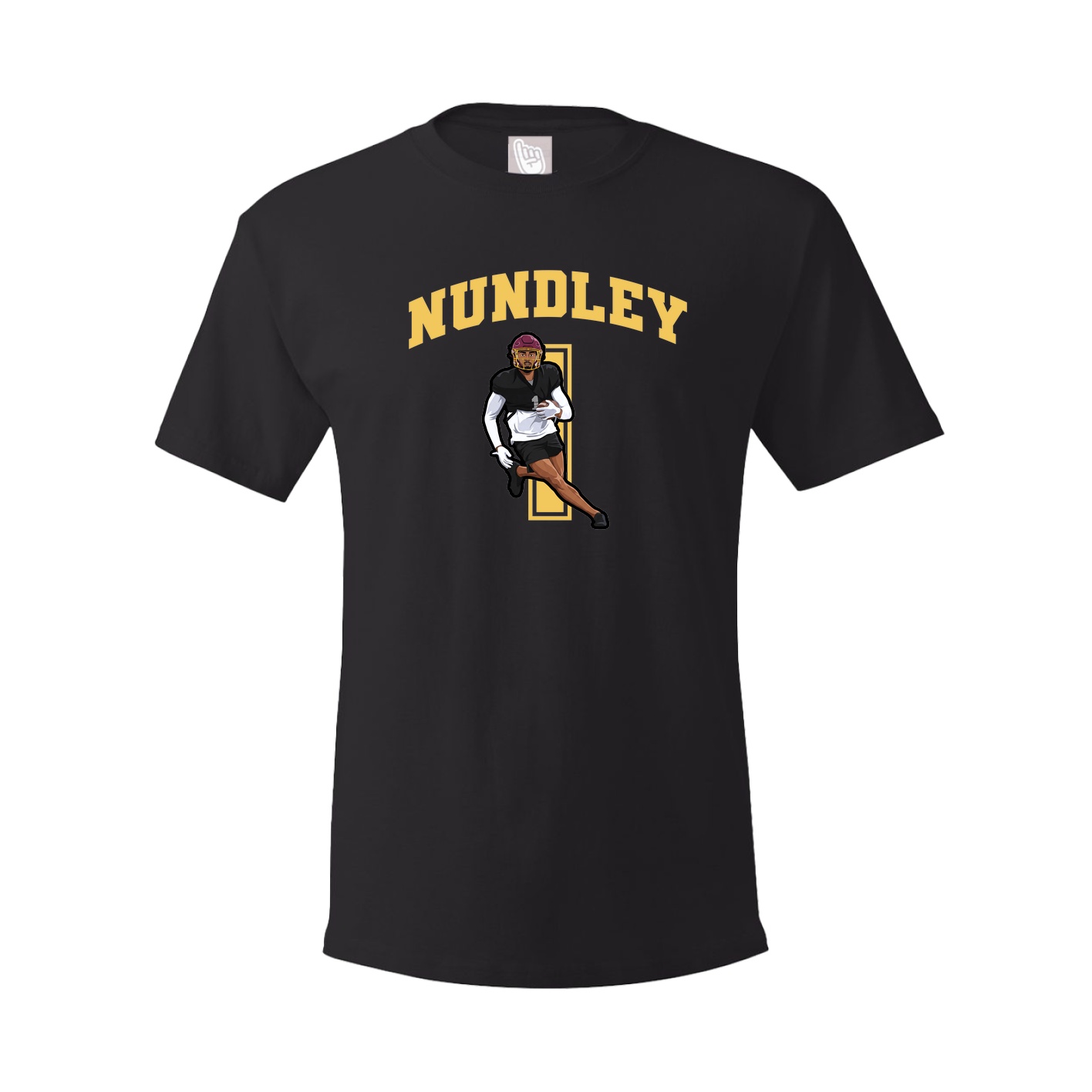 Youth Tee — Number in Black