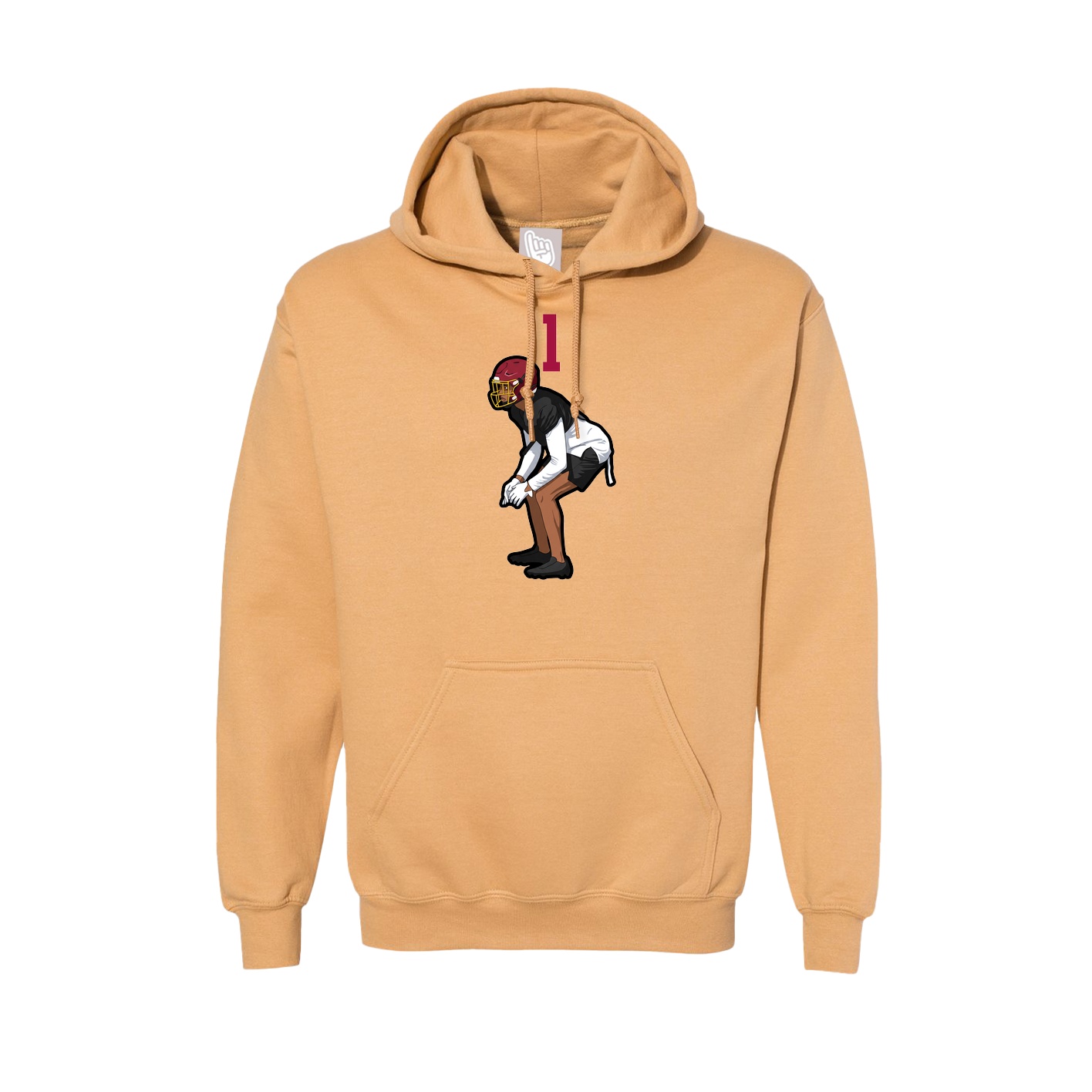 Hoodie — Number Top in Vegas Gold
