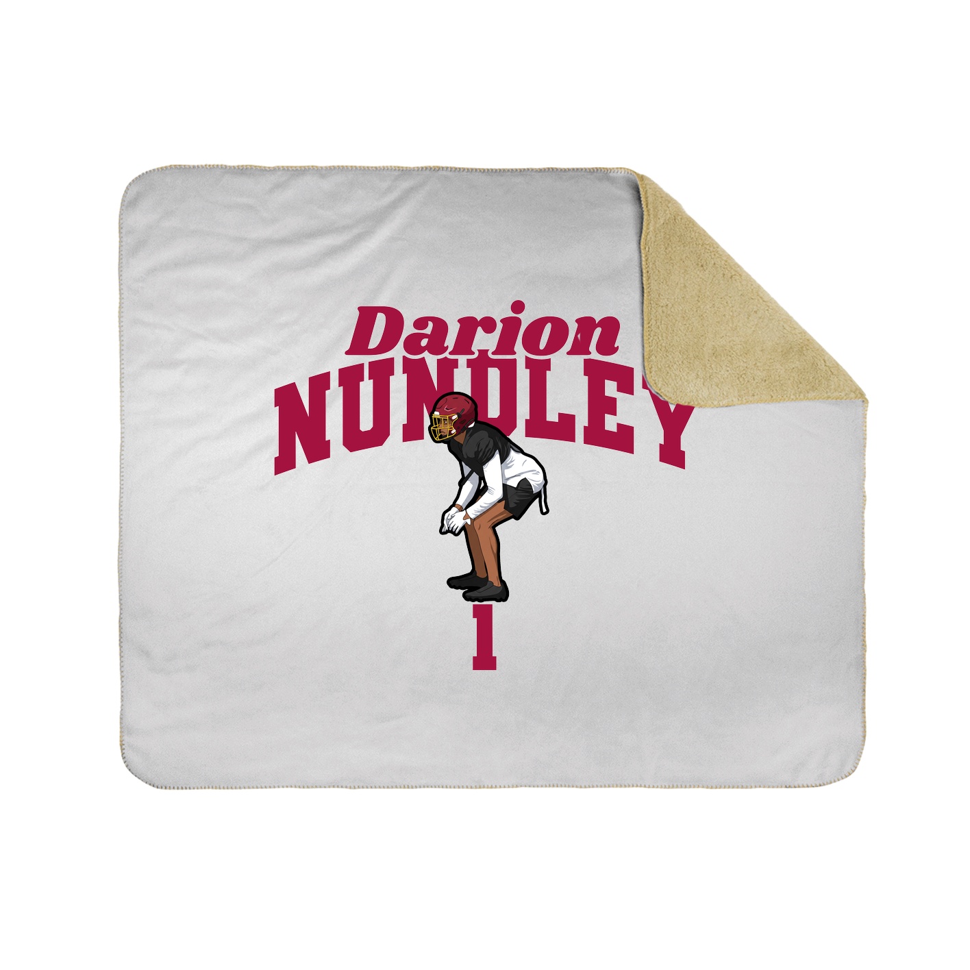 Throw Blanket — Signature Arch in White