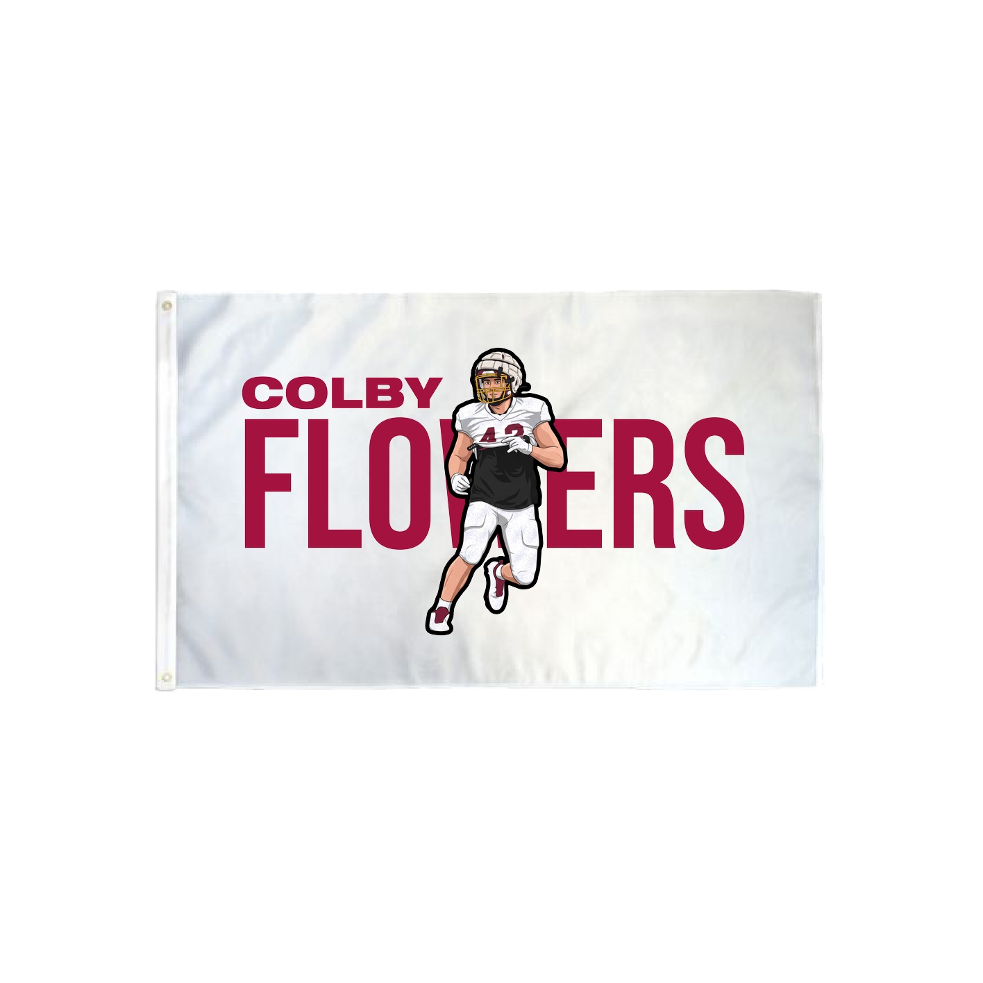 3x5 Flag — Player Name in Classic