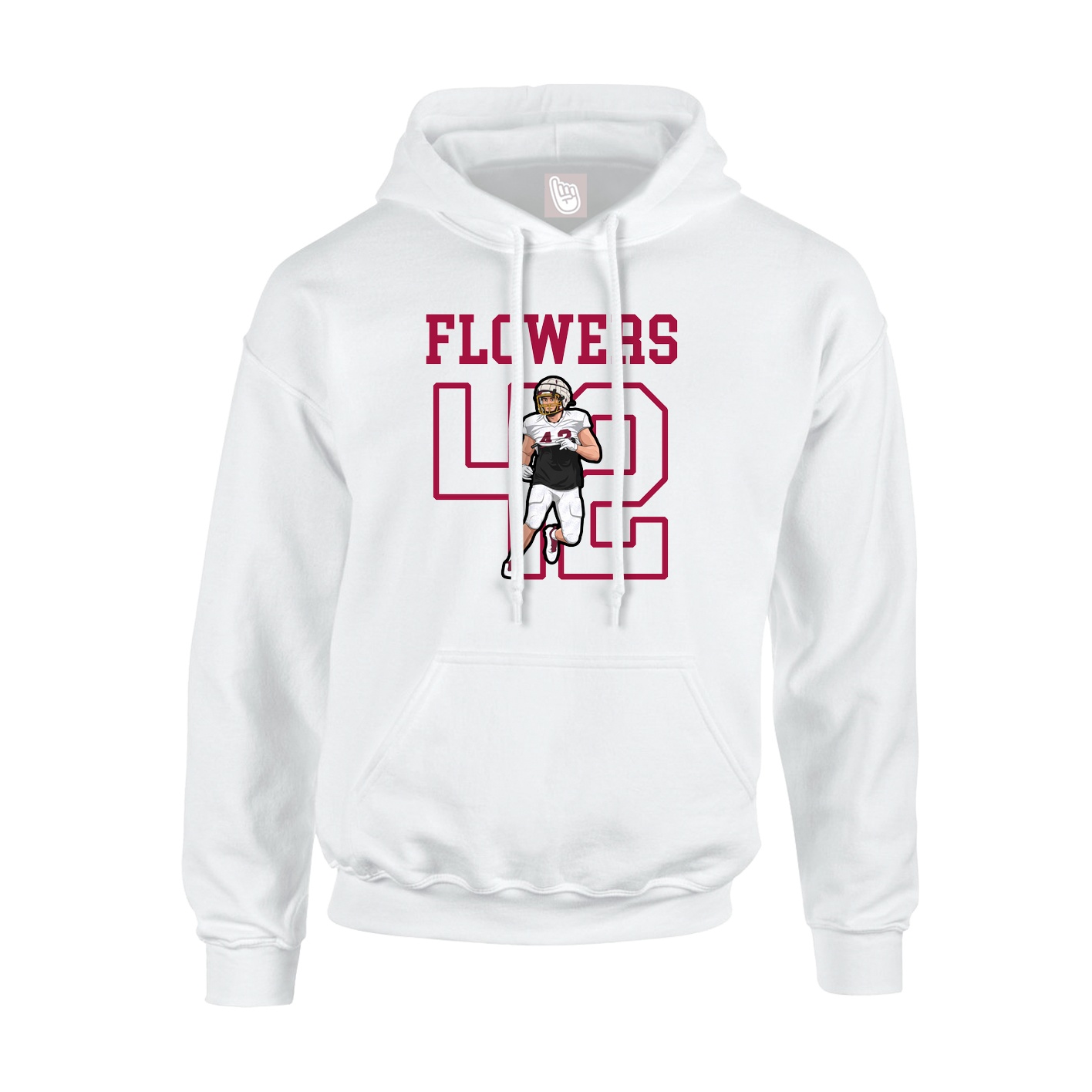 Youth Hoodie — Shirsey in White