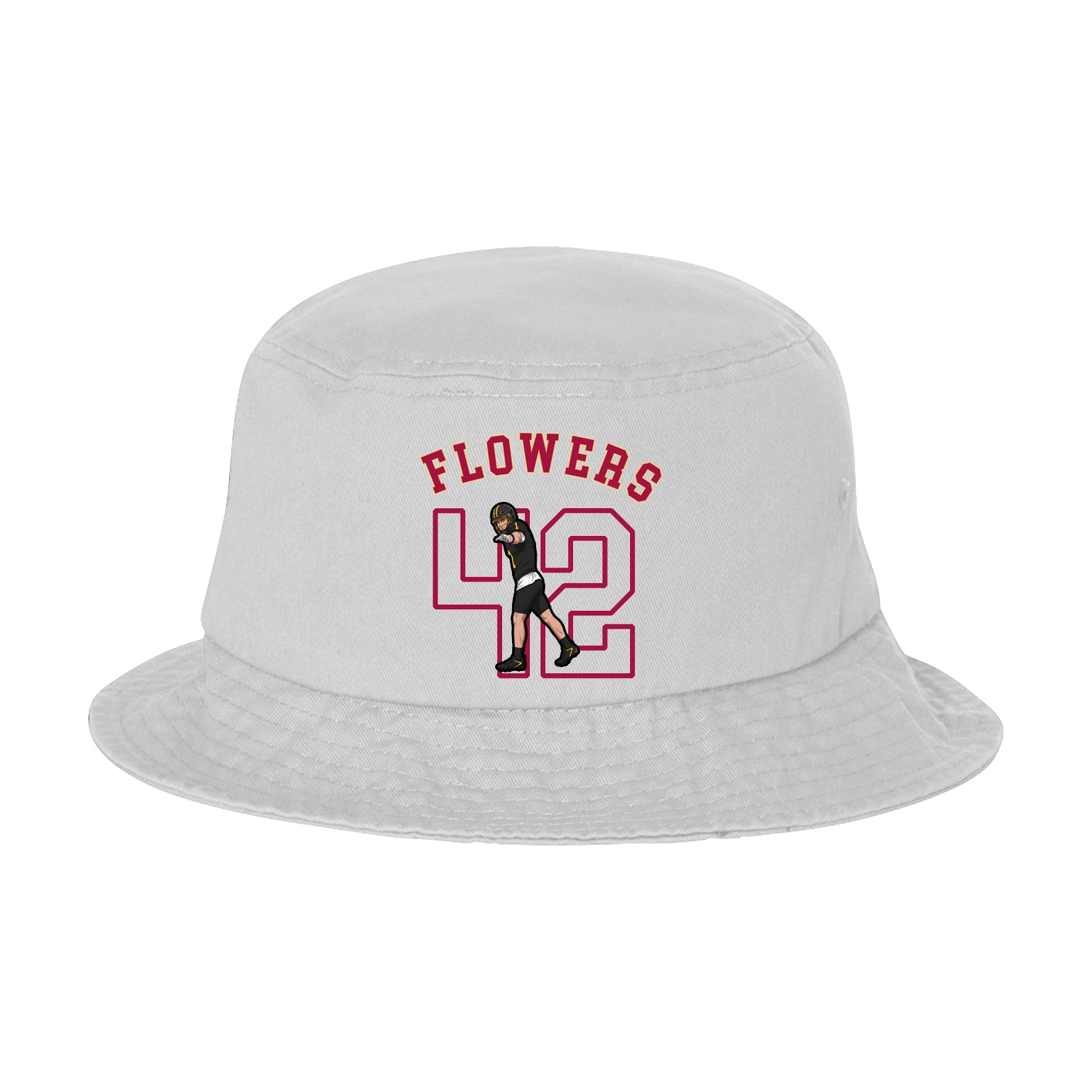 Bucket Cap — Shirsey Arch in White