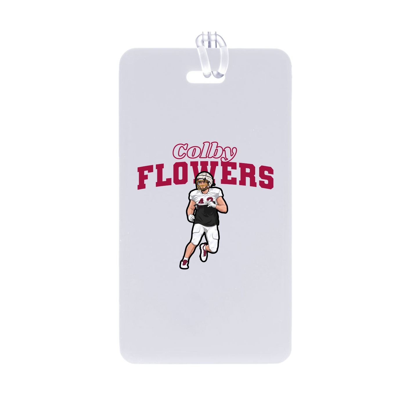 Bag Tag — Name Arch in Classic