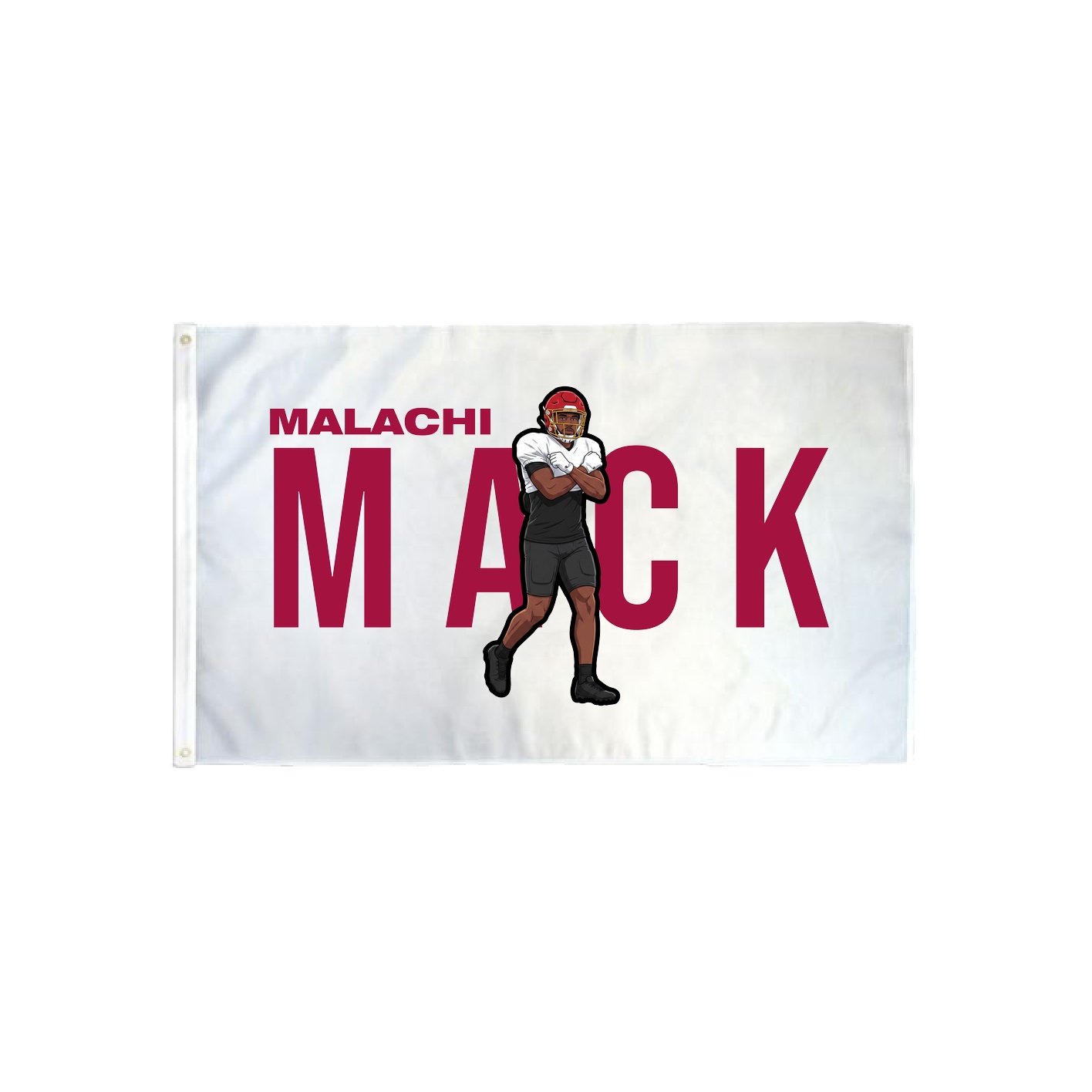 3x5 Flag — Player Name in Classic