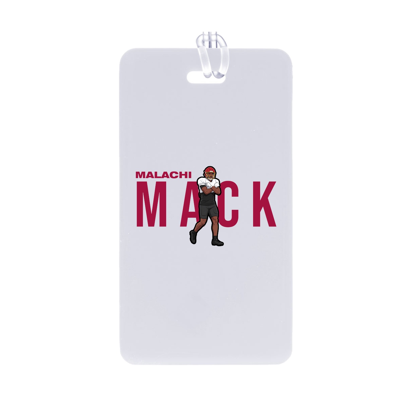 Bag Tag — Player Name in Classic