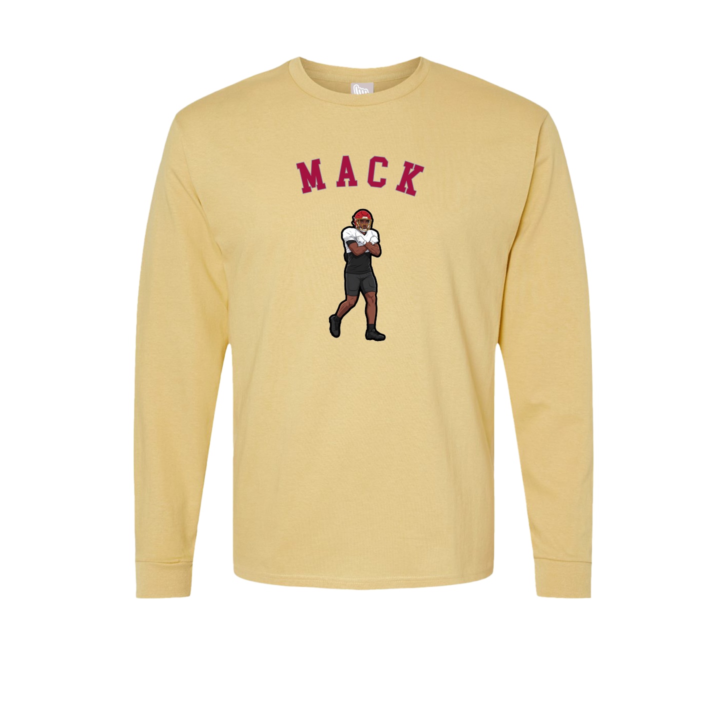 Long Sleeve Tee — Shirsey Arch in Vegas Gold
