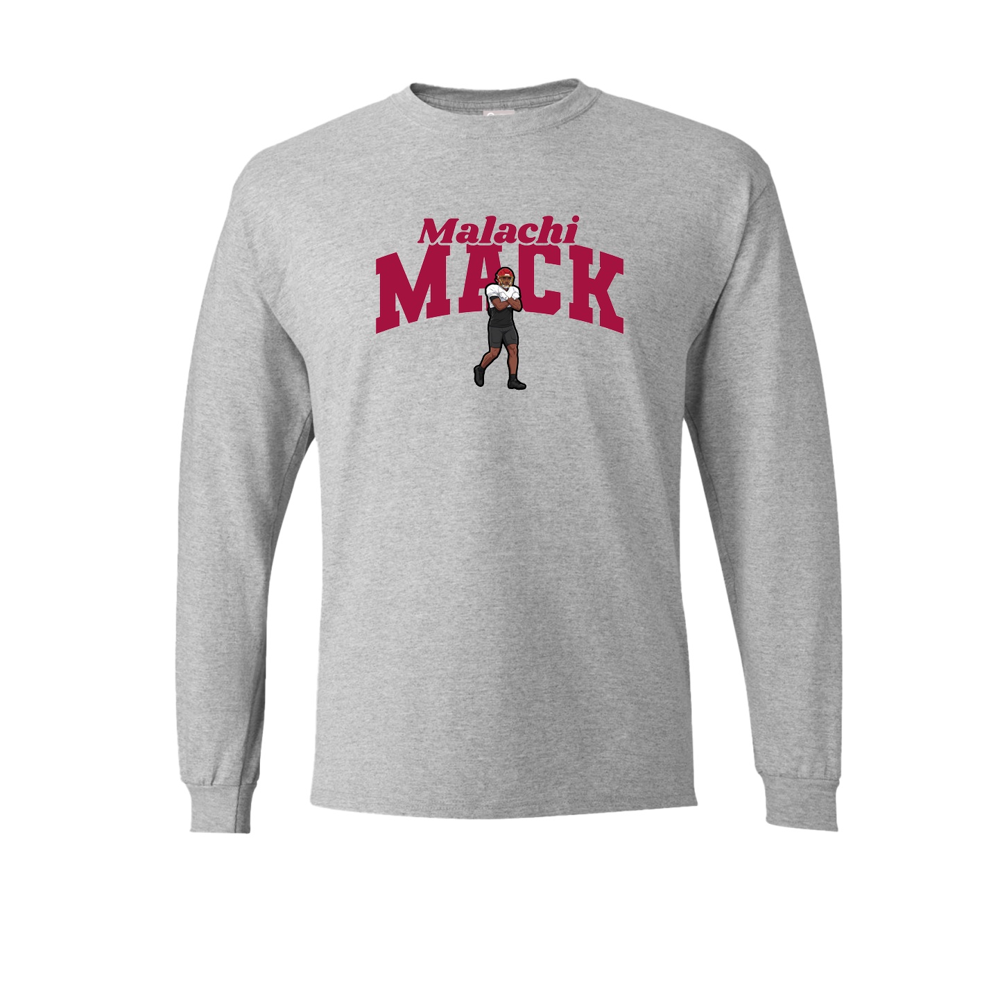 Long Sleeve Tee — Signature Arch in Grey
