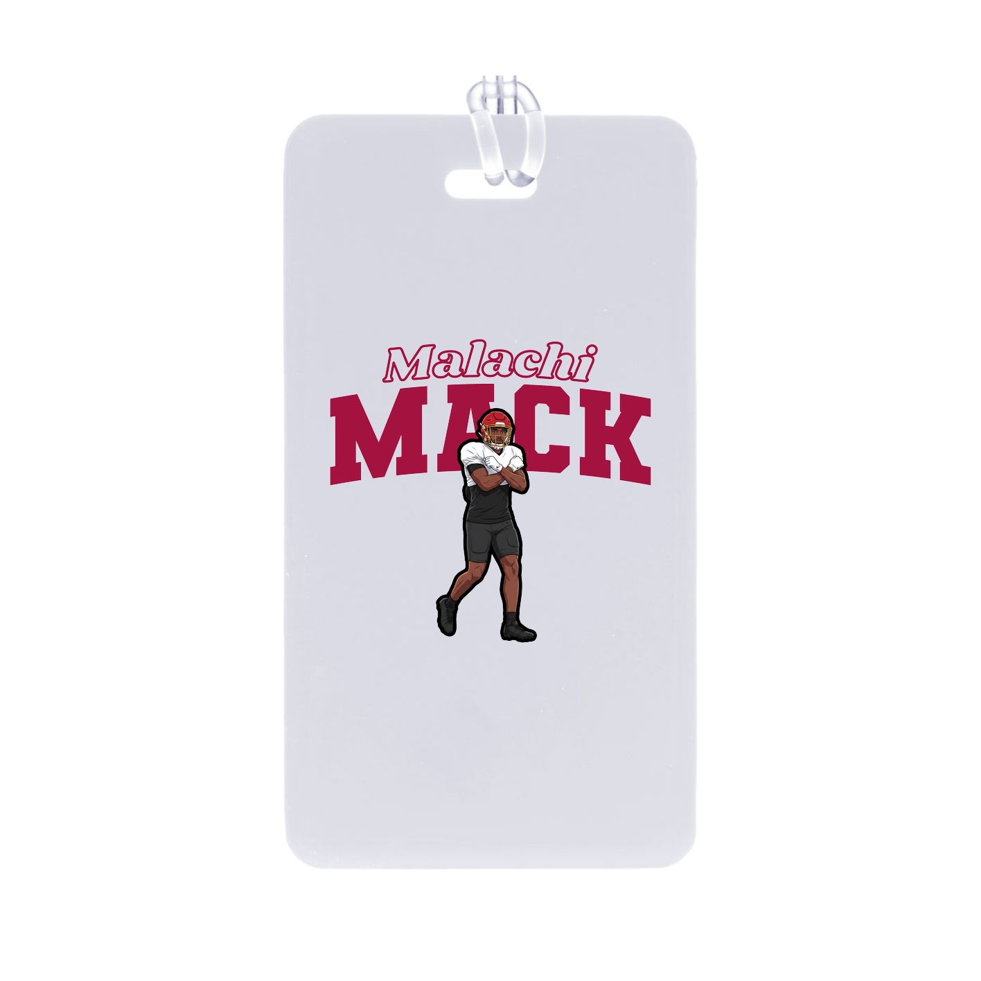 Bag Tag — Name Arch in Classic