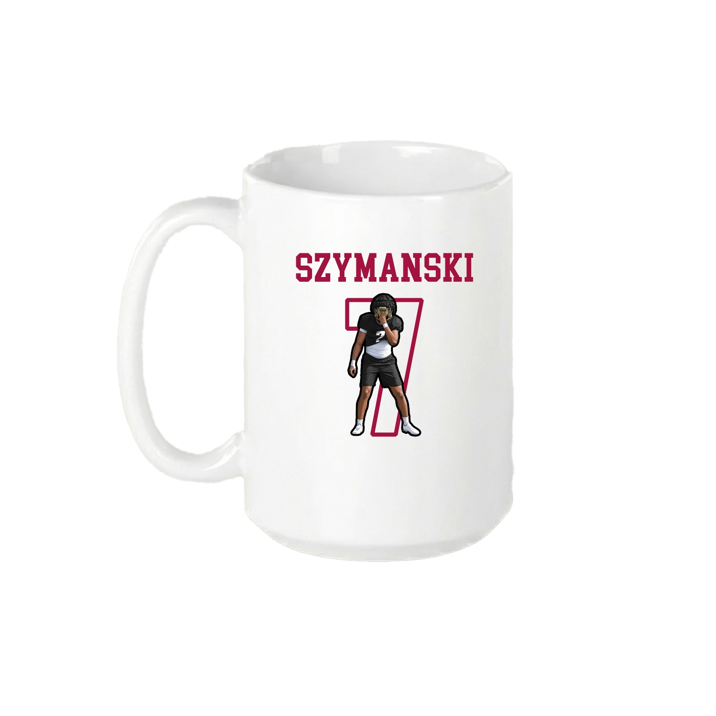 15oz Coffee Mug — Shirsey in White