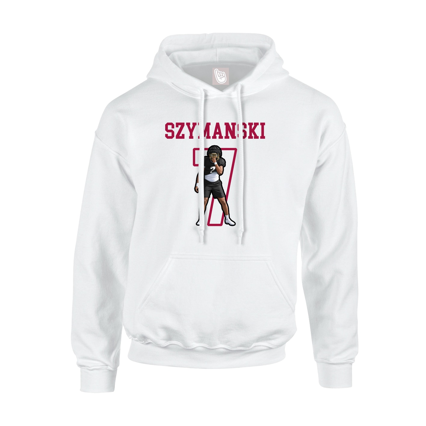Youth Hoodie — Shirsey in White