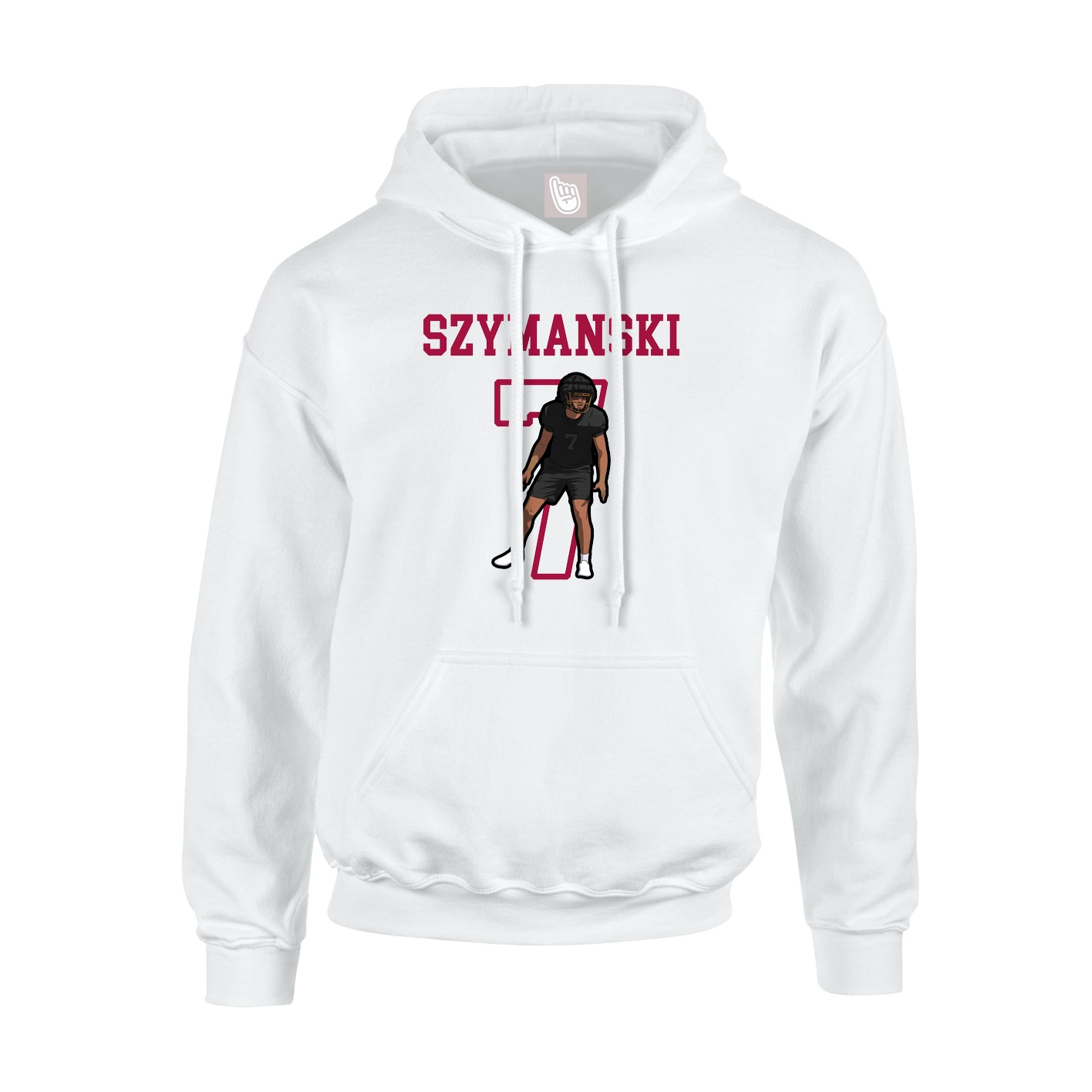 Youth Hoodie — Shirsey in White
