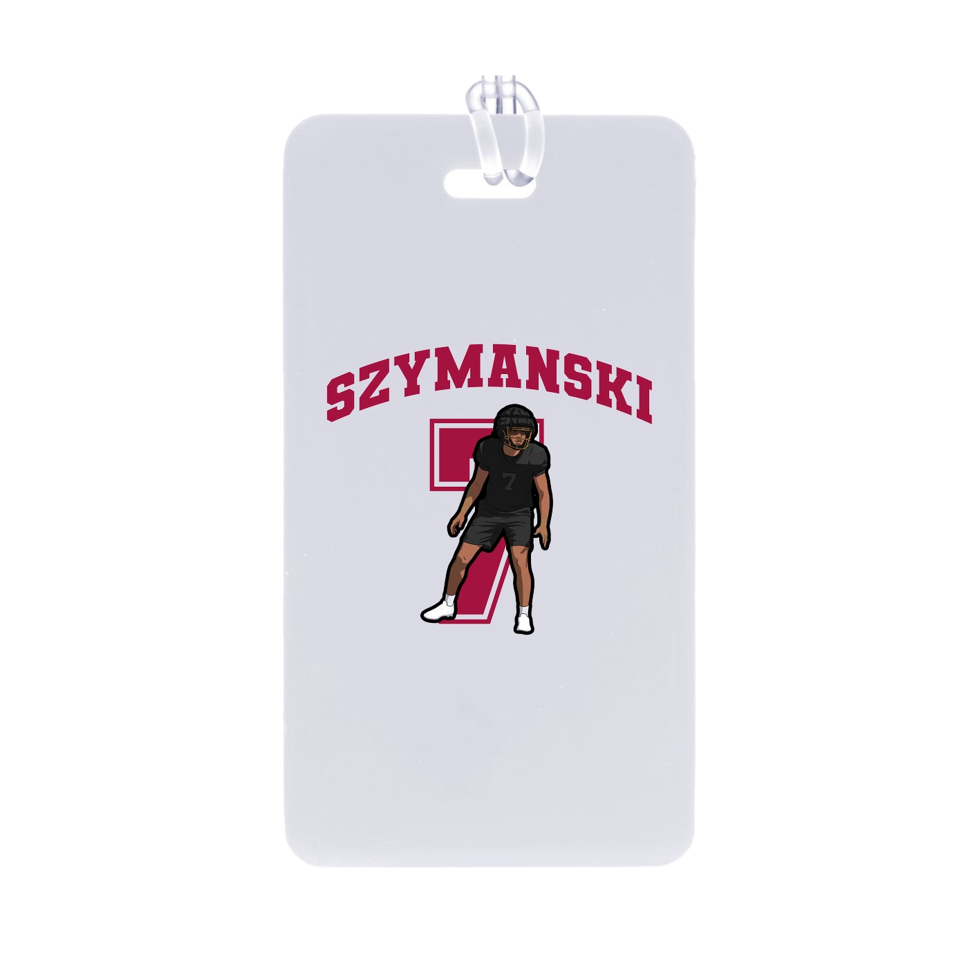 Bag Tag — Number in Classic