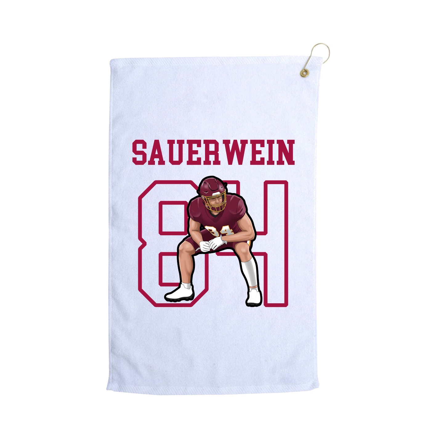 Golf Towel — Shirsey in White