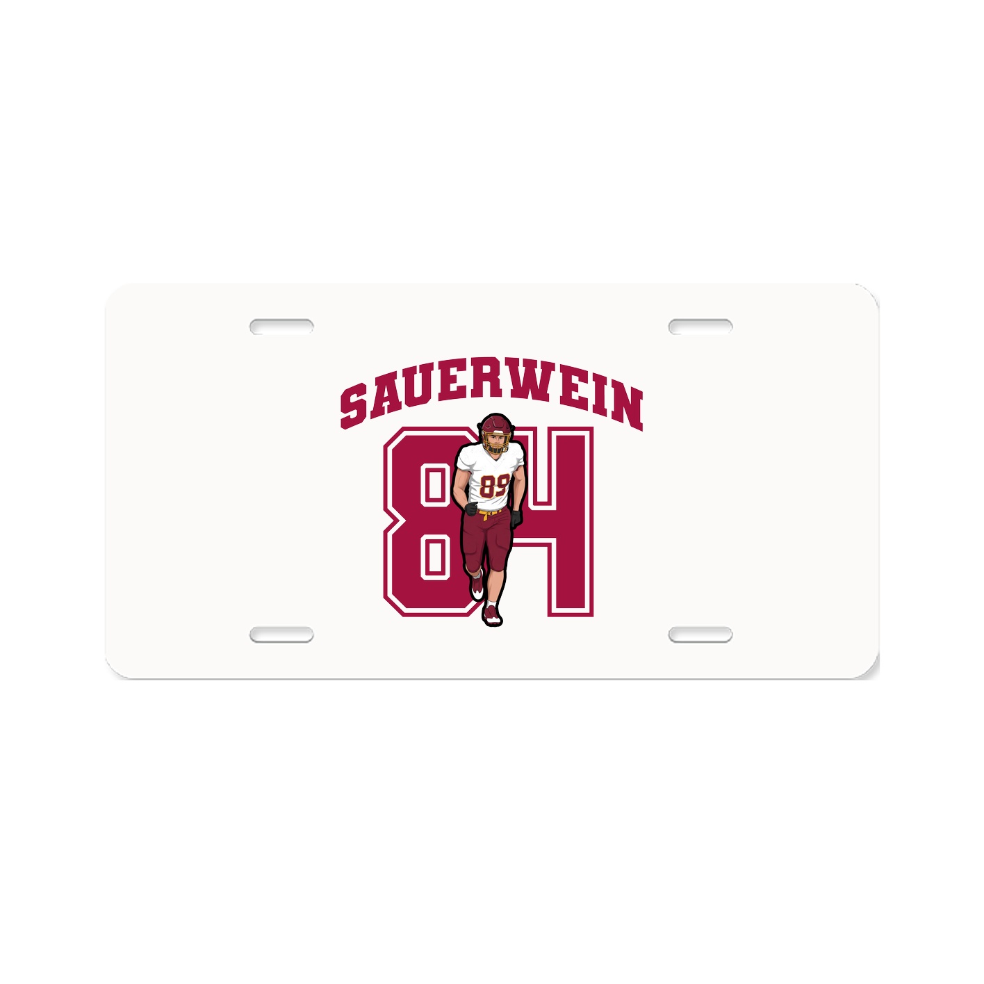 License Plate — Number in Classic