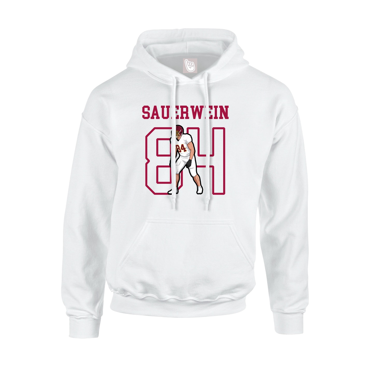 Youth Hoodie — Shirsey in White
