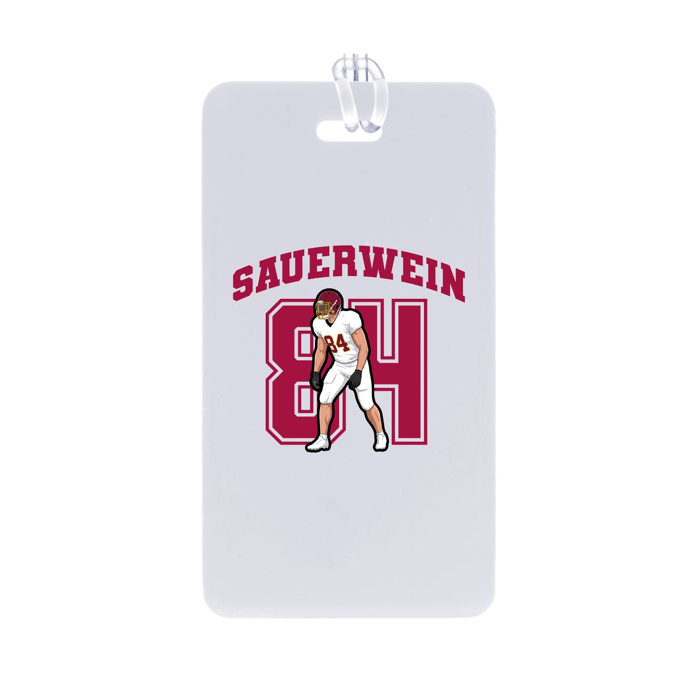 Bag Tag — Number in Classic