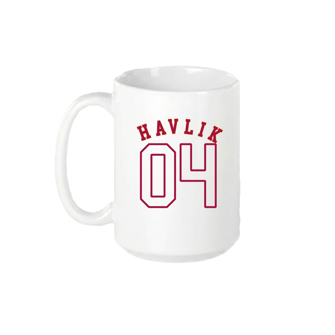 15oz Coffee Mug — Shirsey Arch in White