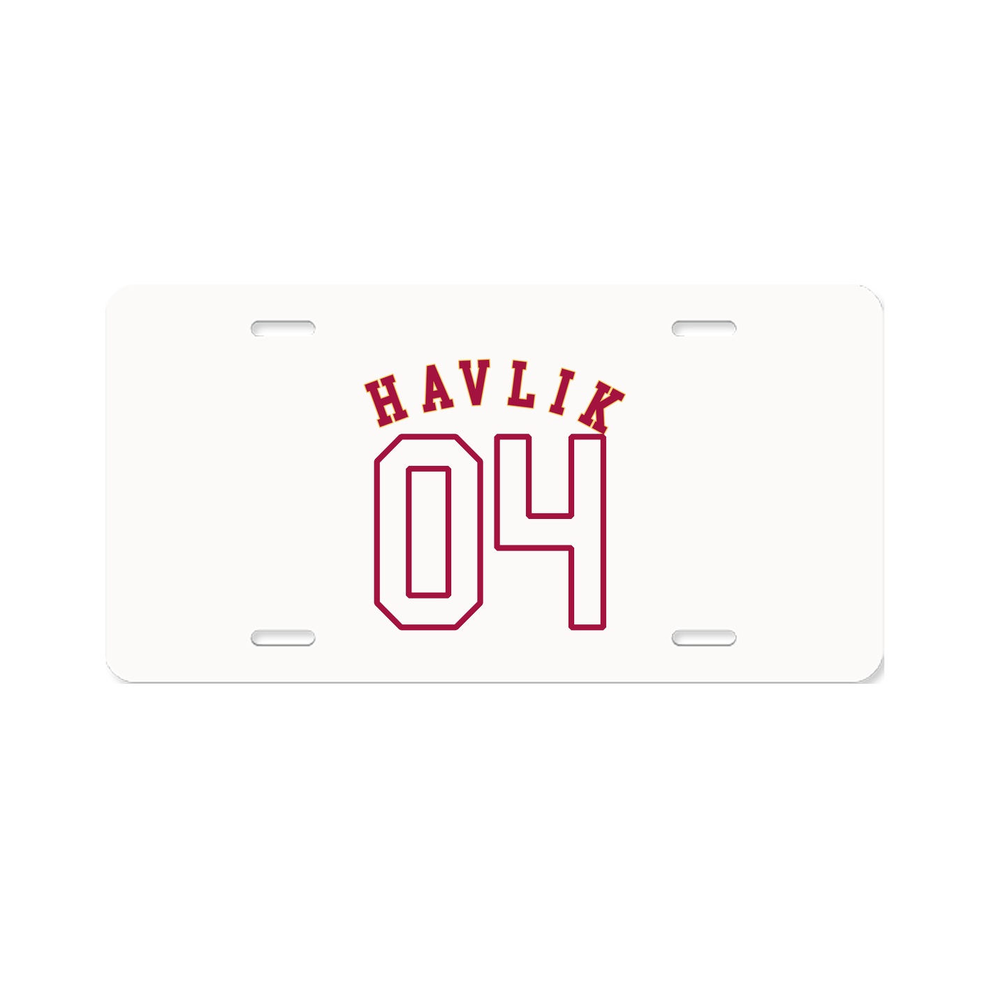 License Plate — Shirsey Arch in Classic