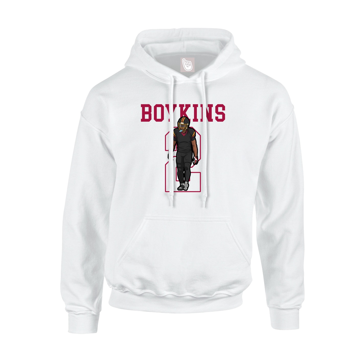 Youth Hoodie — Shirsey in White