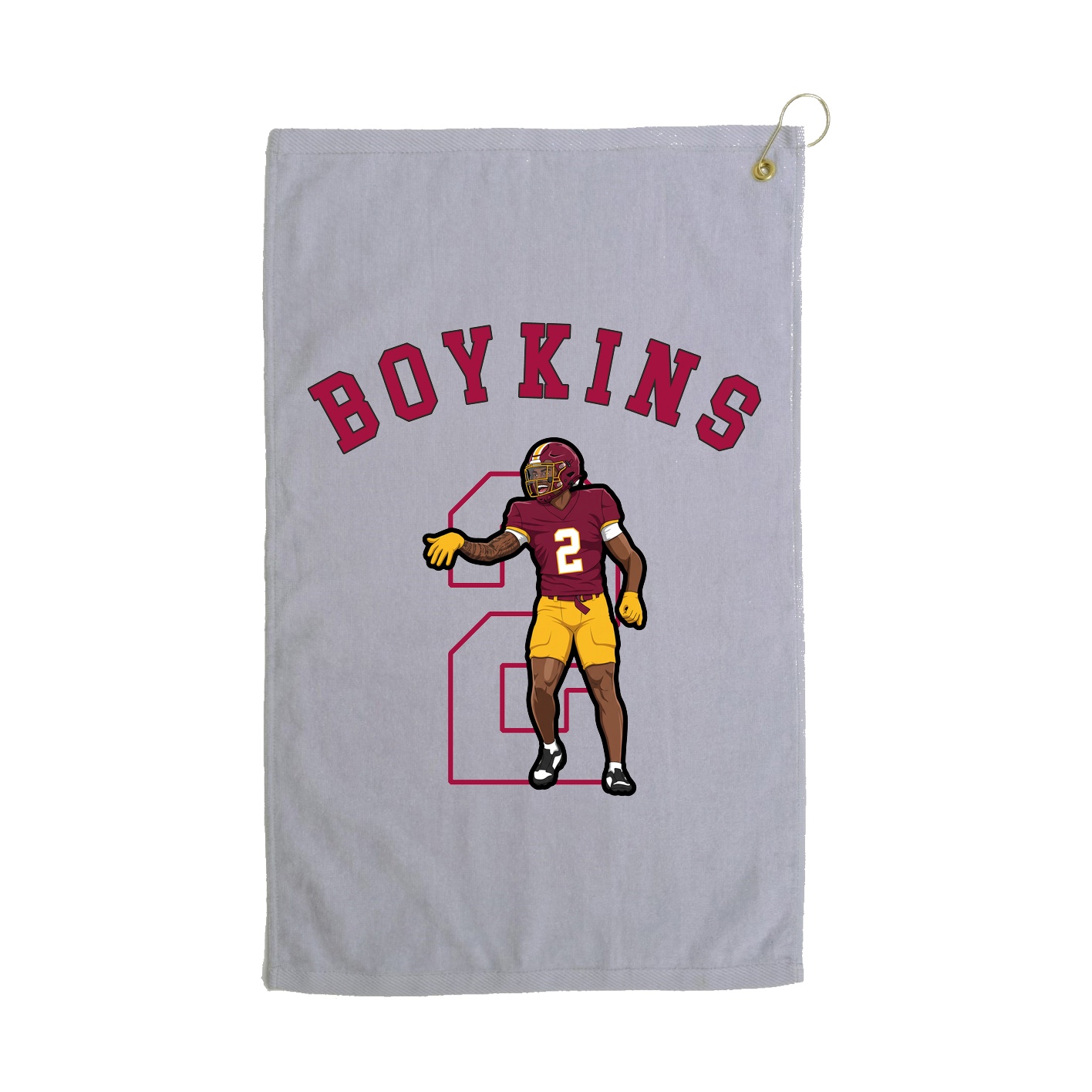 Golf Towel — Shirsey Arch in Grey