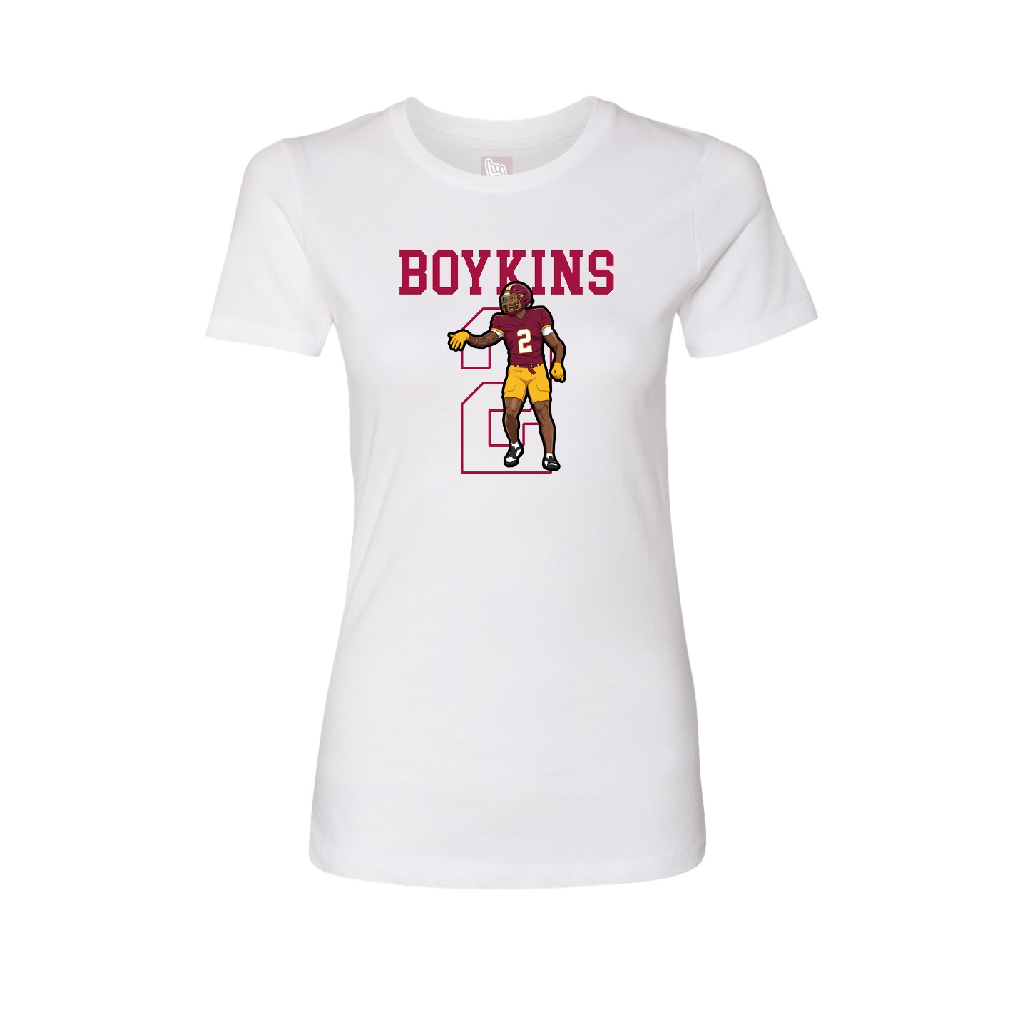 Fitted Women's Tee — Shirsey in White