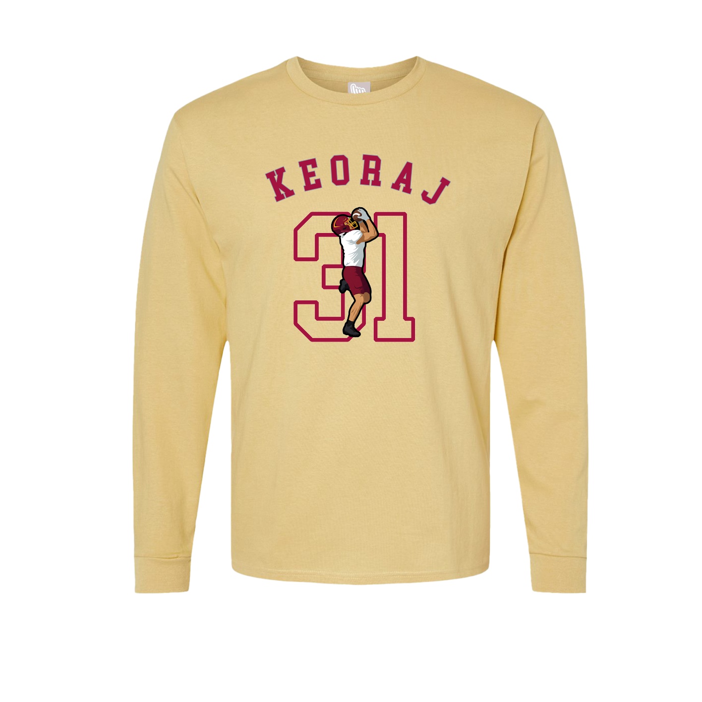 Long Sleeve Tee — Shirsey Arch in Vegas Gold