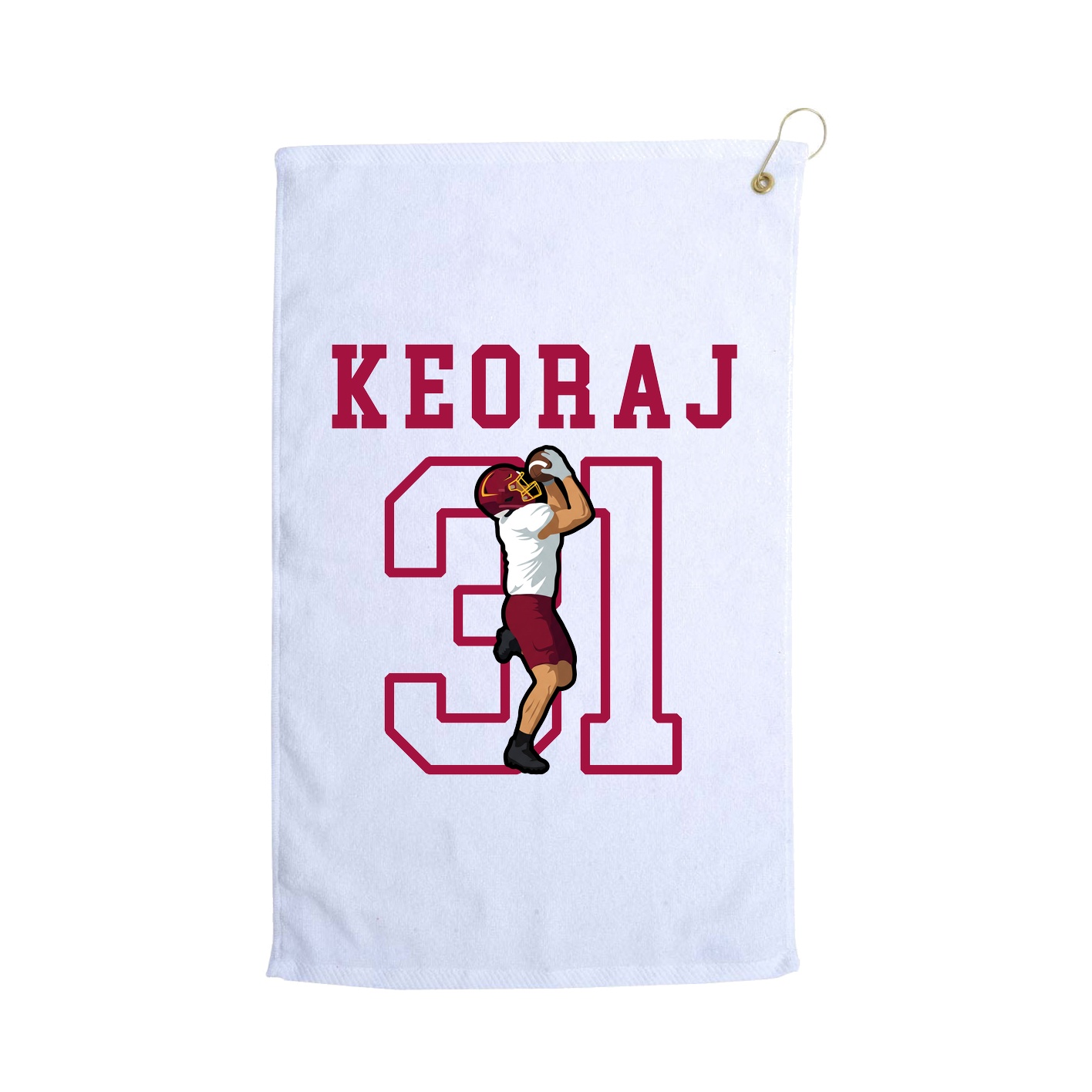 Golf Towel — Shirsey in White