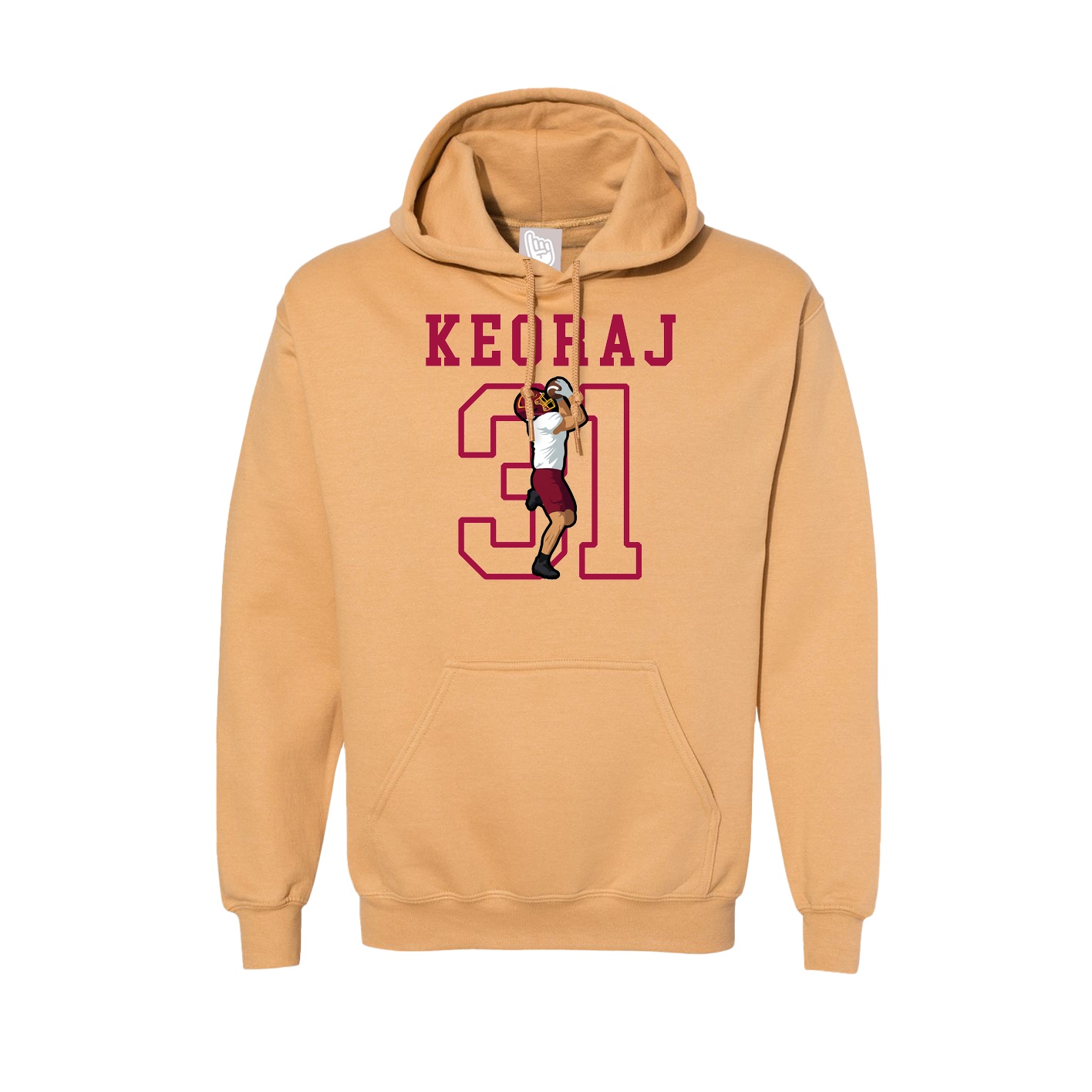 Hoodie — Shirsey in Vegas Gold