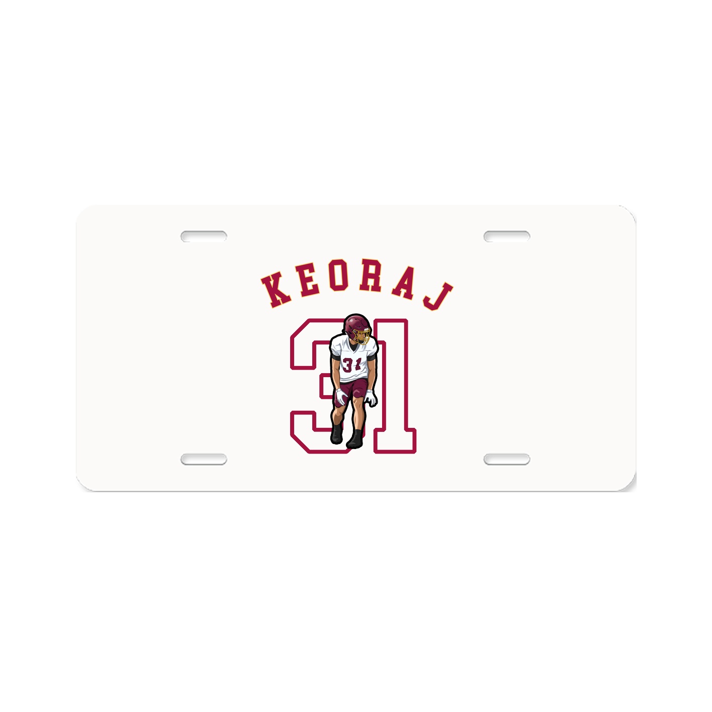 License Plate — Shirsey Arch in Classic