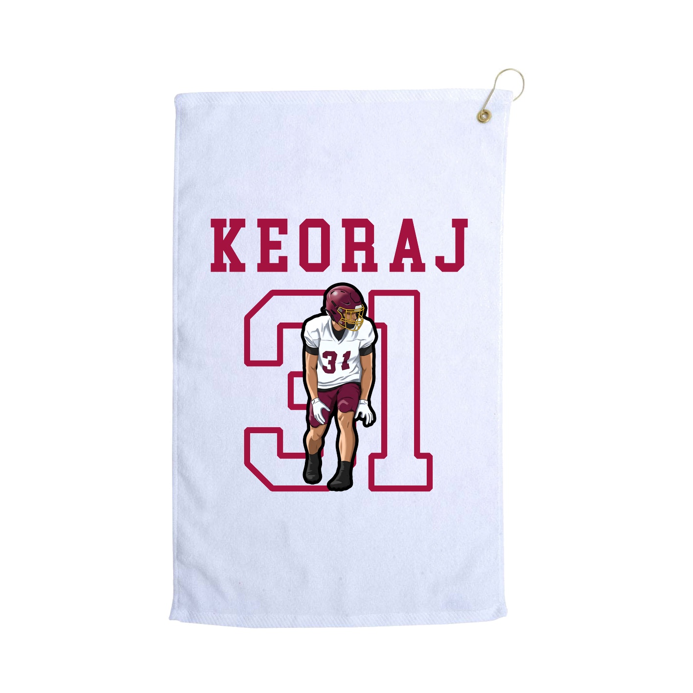 Golf Towel — Shirsey in White