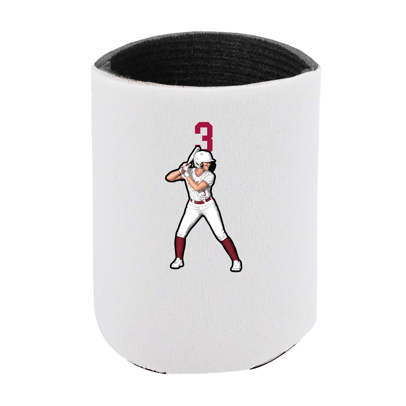 Can Holder — Number Top in White