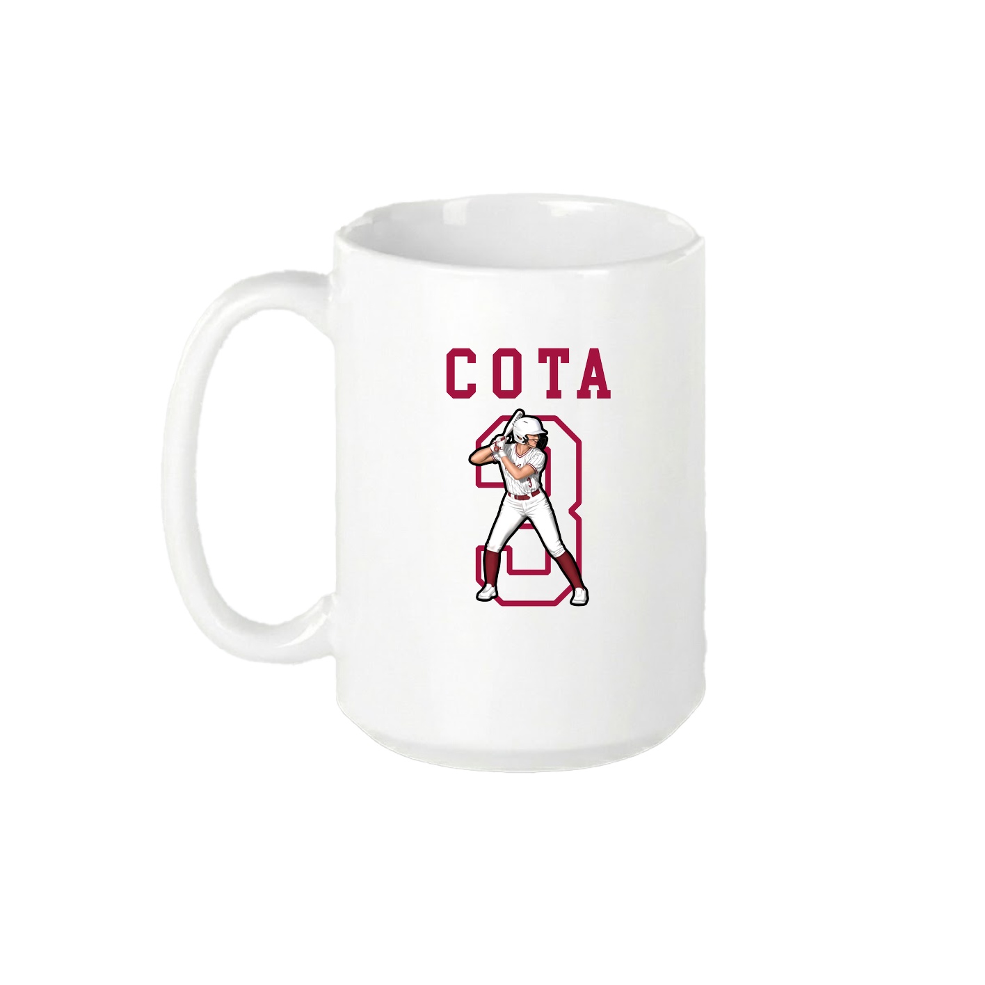 15oz Coffee Mug — Shirsey in White