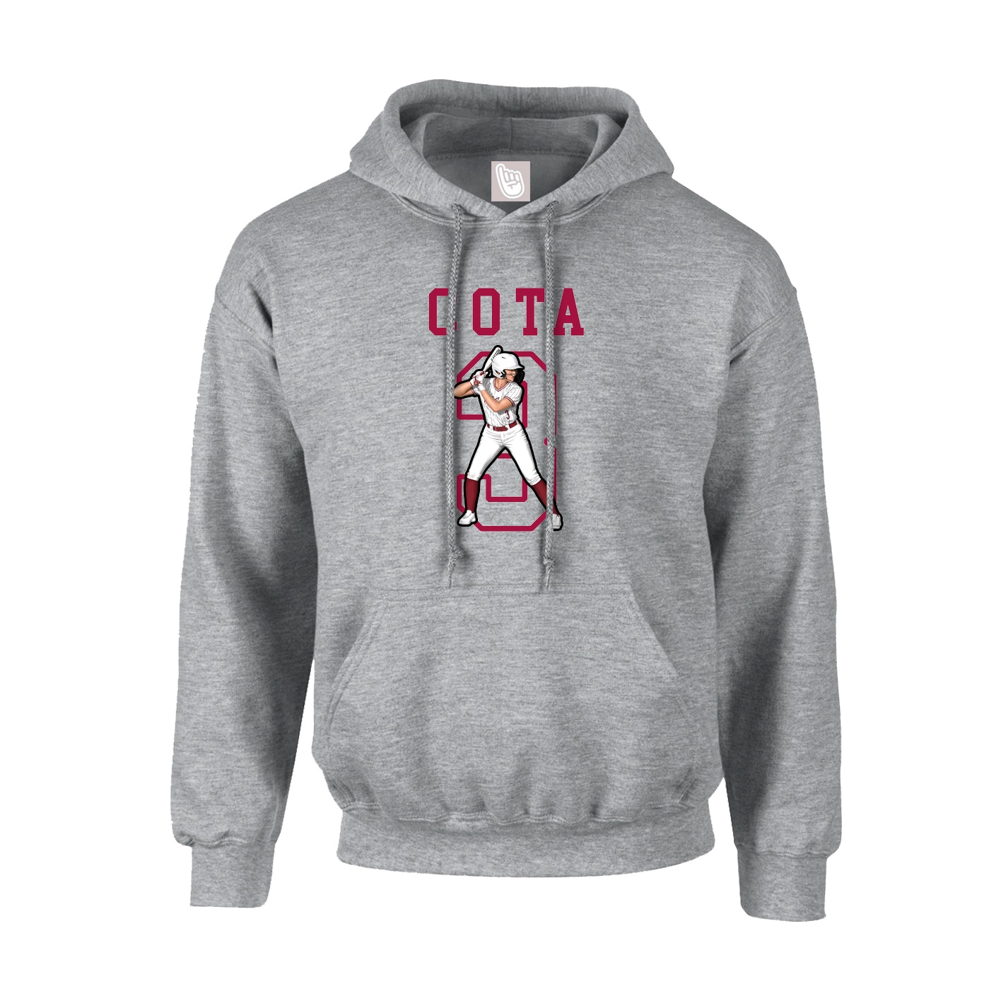 Hoodie — Shirsey in Grey