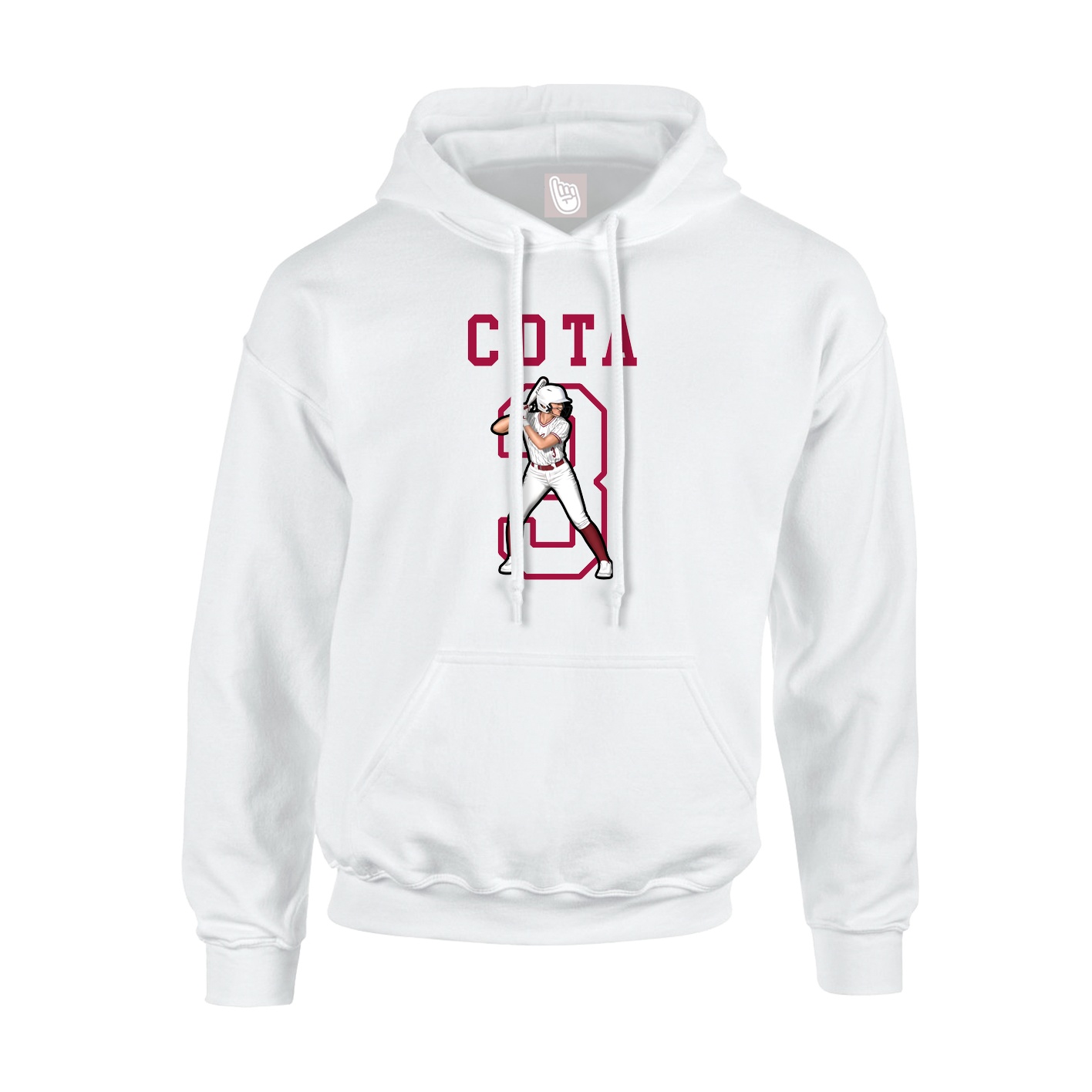 Youth Hoodie — Shirsey in White