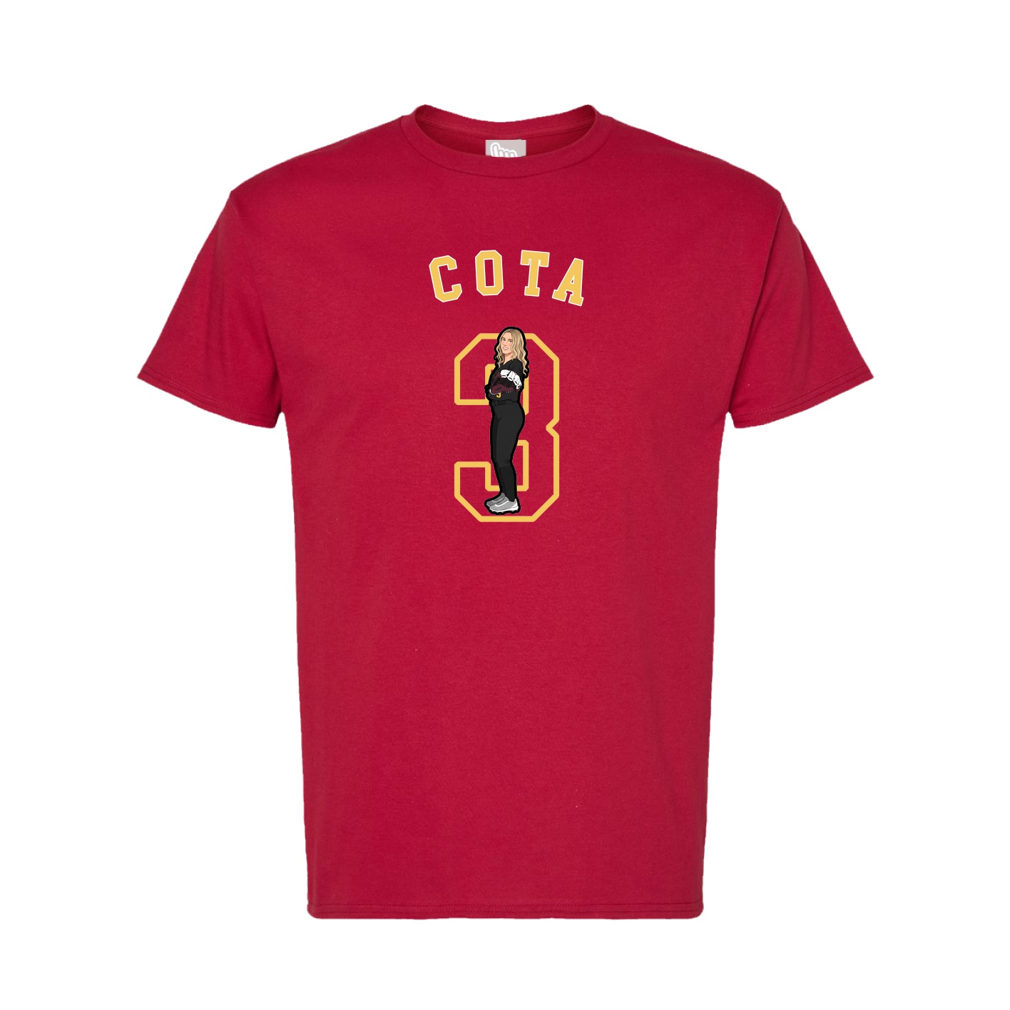 Tee — Shirsey Arch in Crimson
