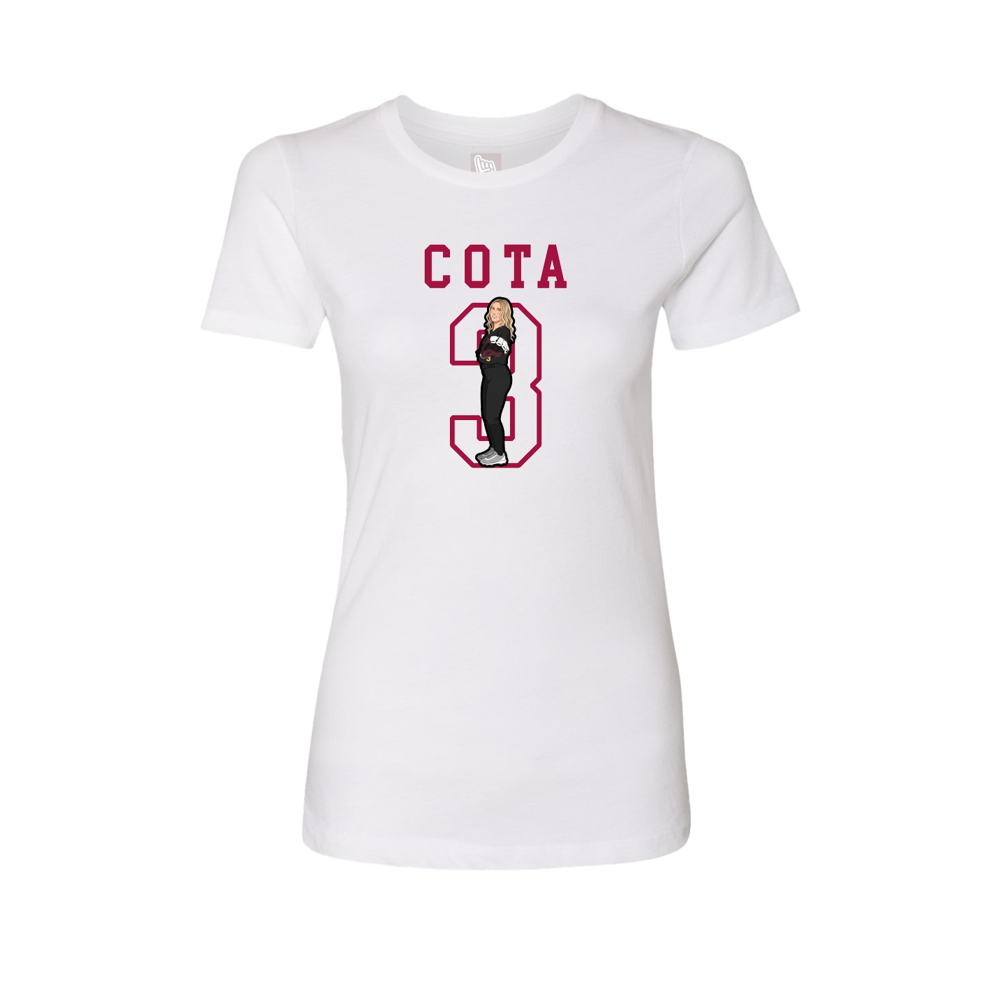Fitted Women's Tee — Shirsey in White