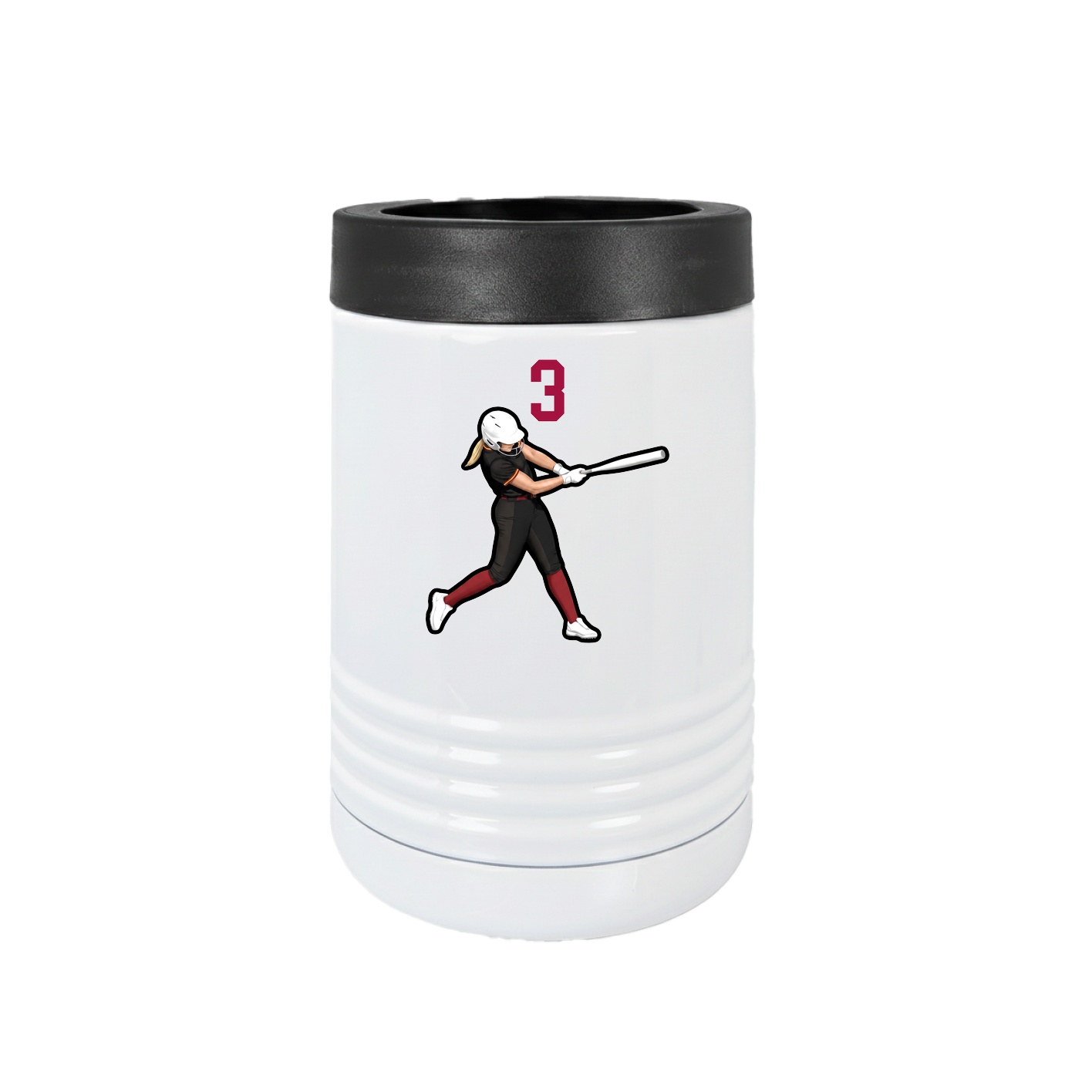 Beverage Holder — Number Top in White