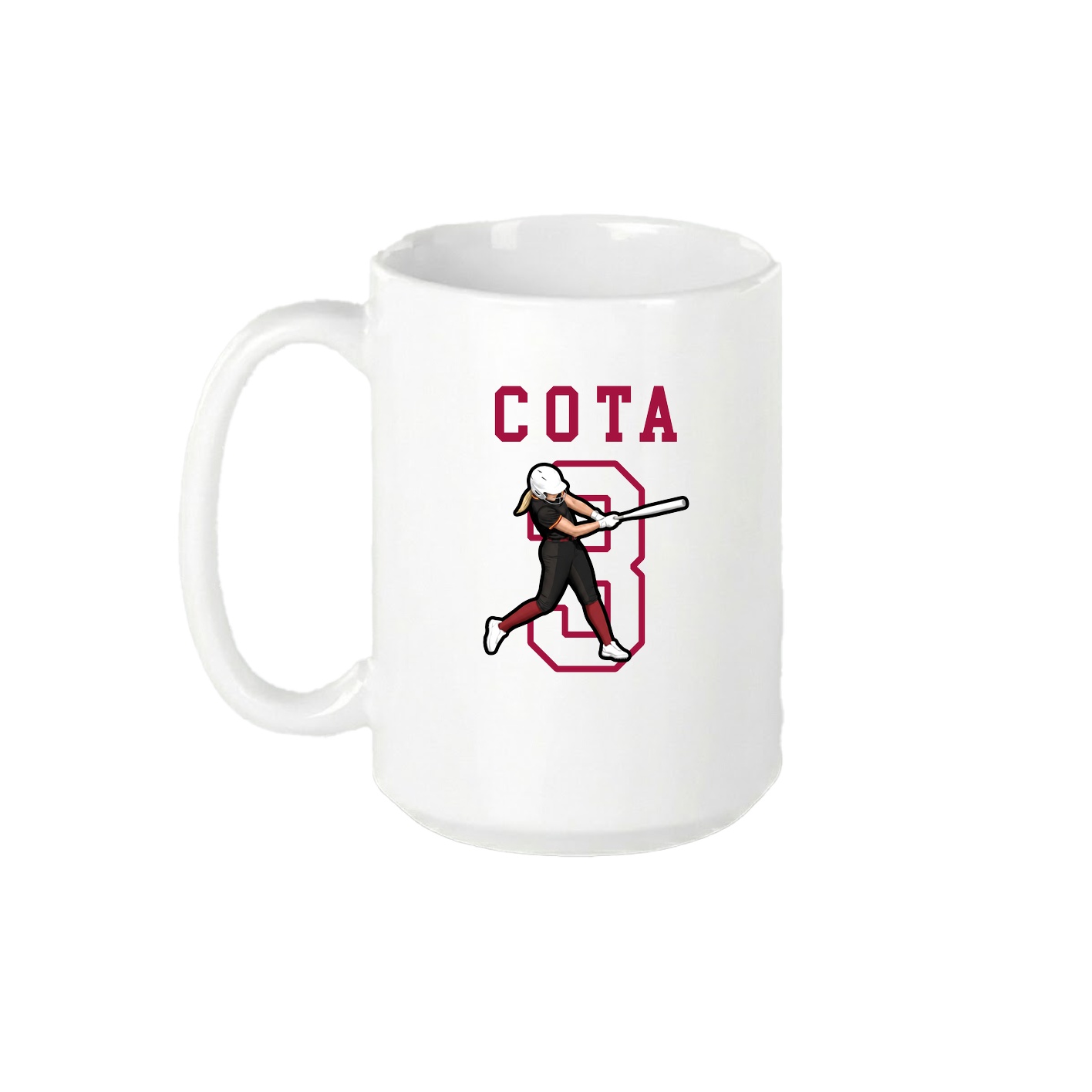 15oz Coffee Mug — Shirsey in White