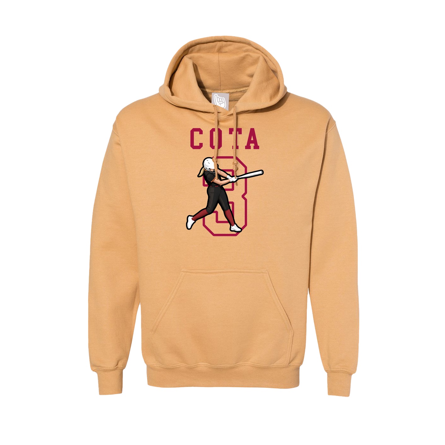Hoodie — Shirsey in Vegas Gold