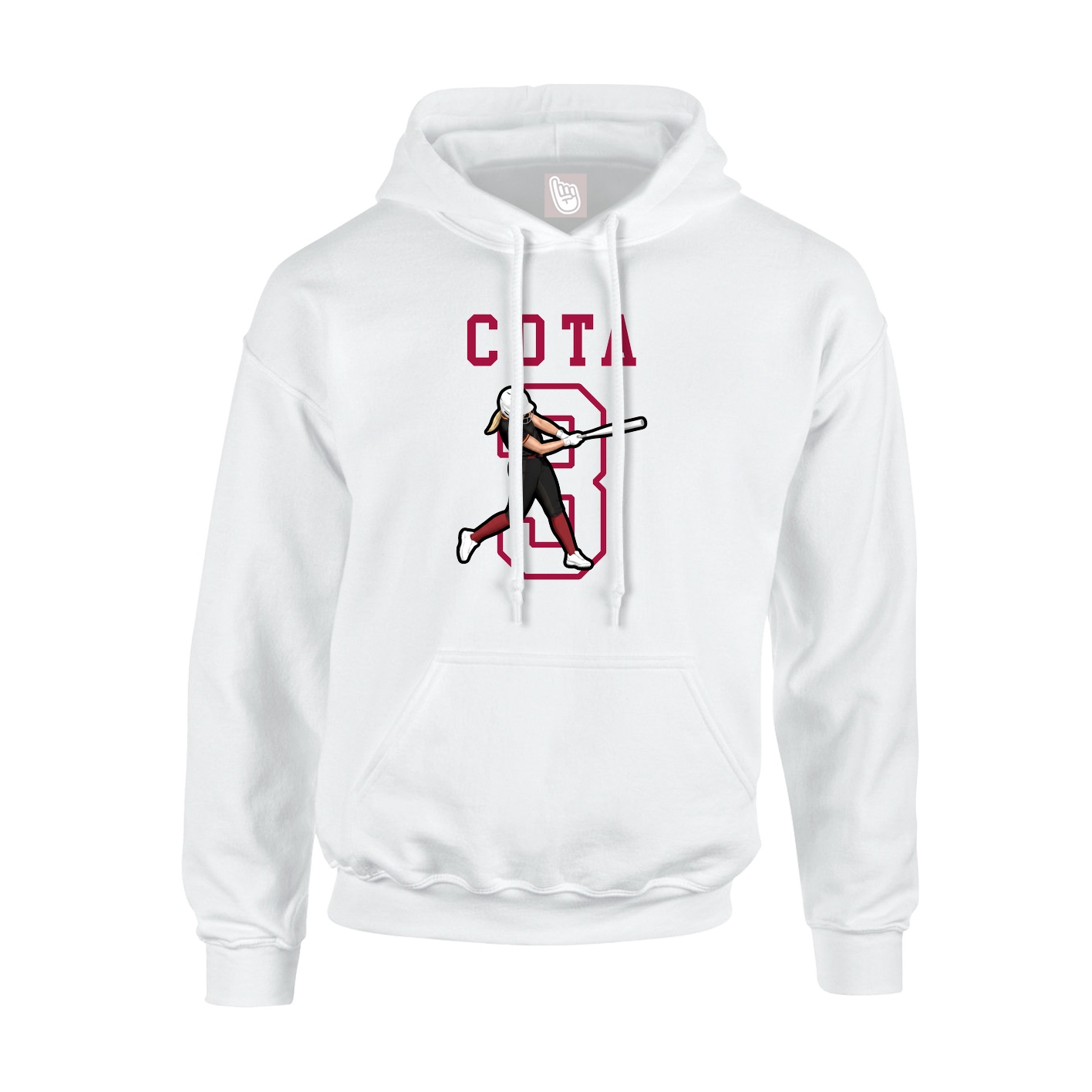 Youth Hoodie — Shirsey in White