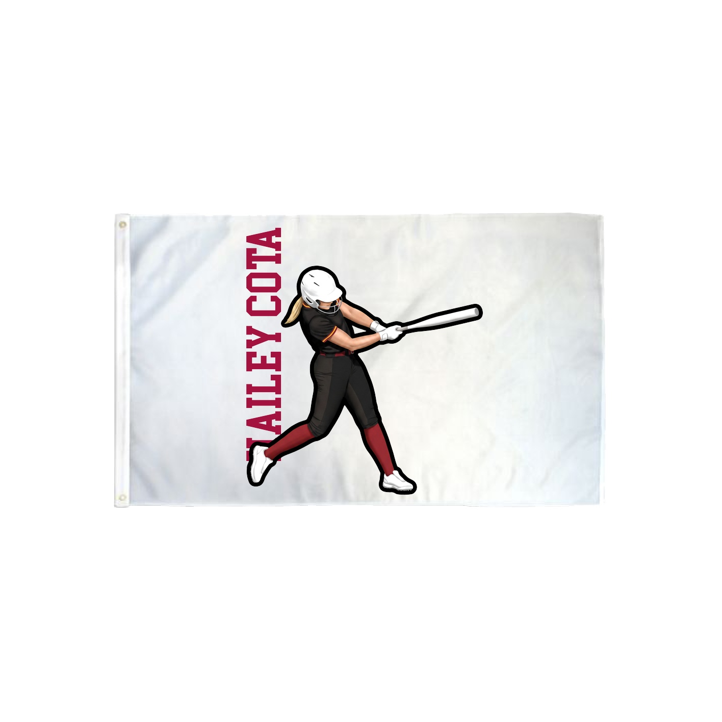 3x5 Flag — Name Vertical in Classic