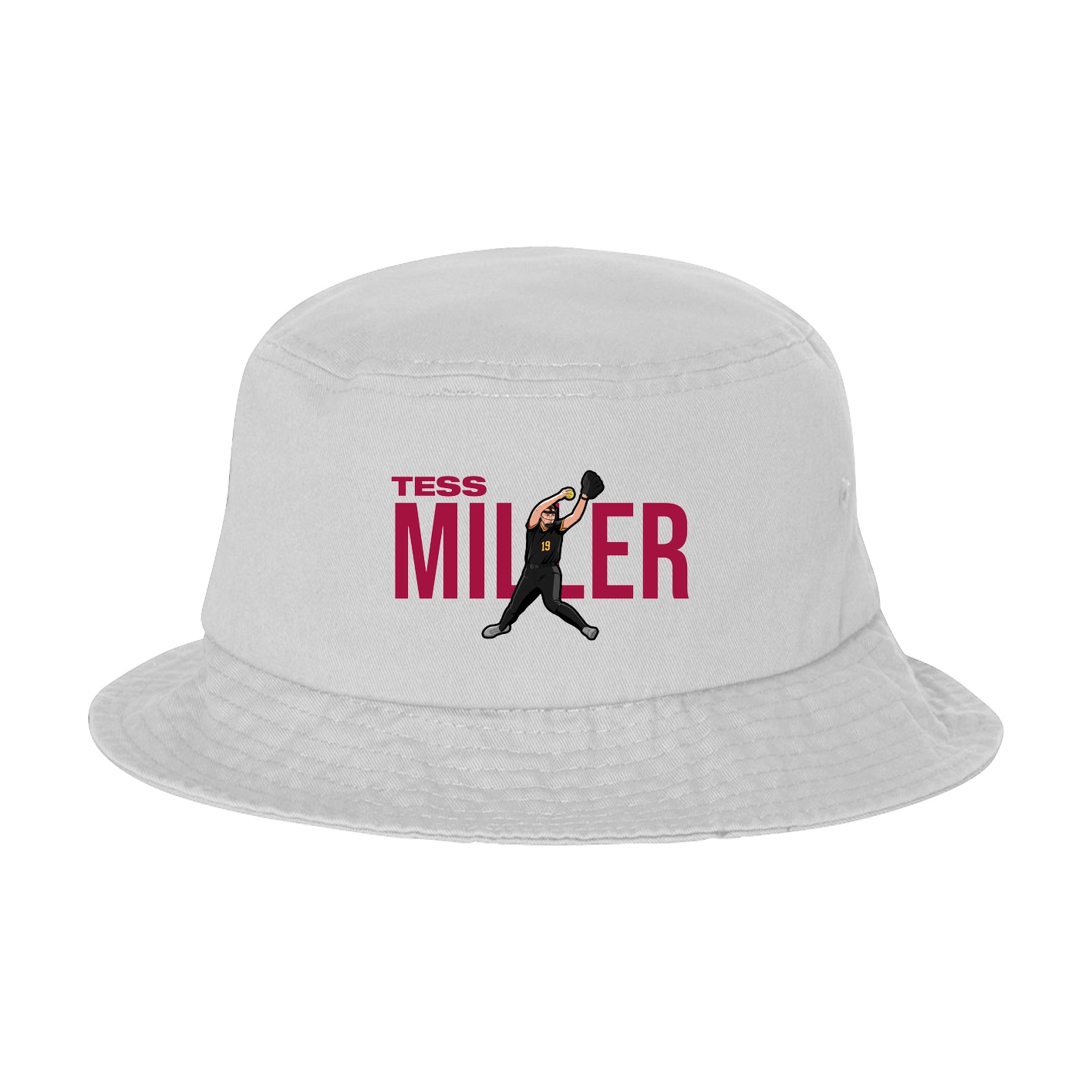 Bucket Cap — Player Name in White