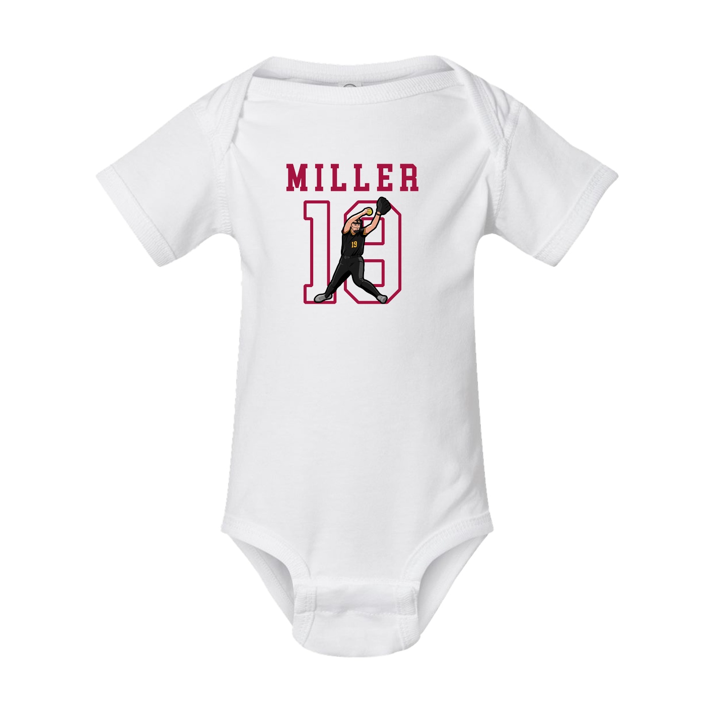 Baby Onesie — Shirsey in White