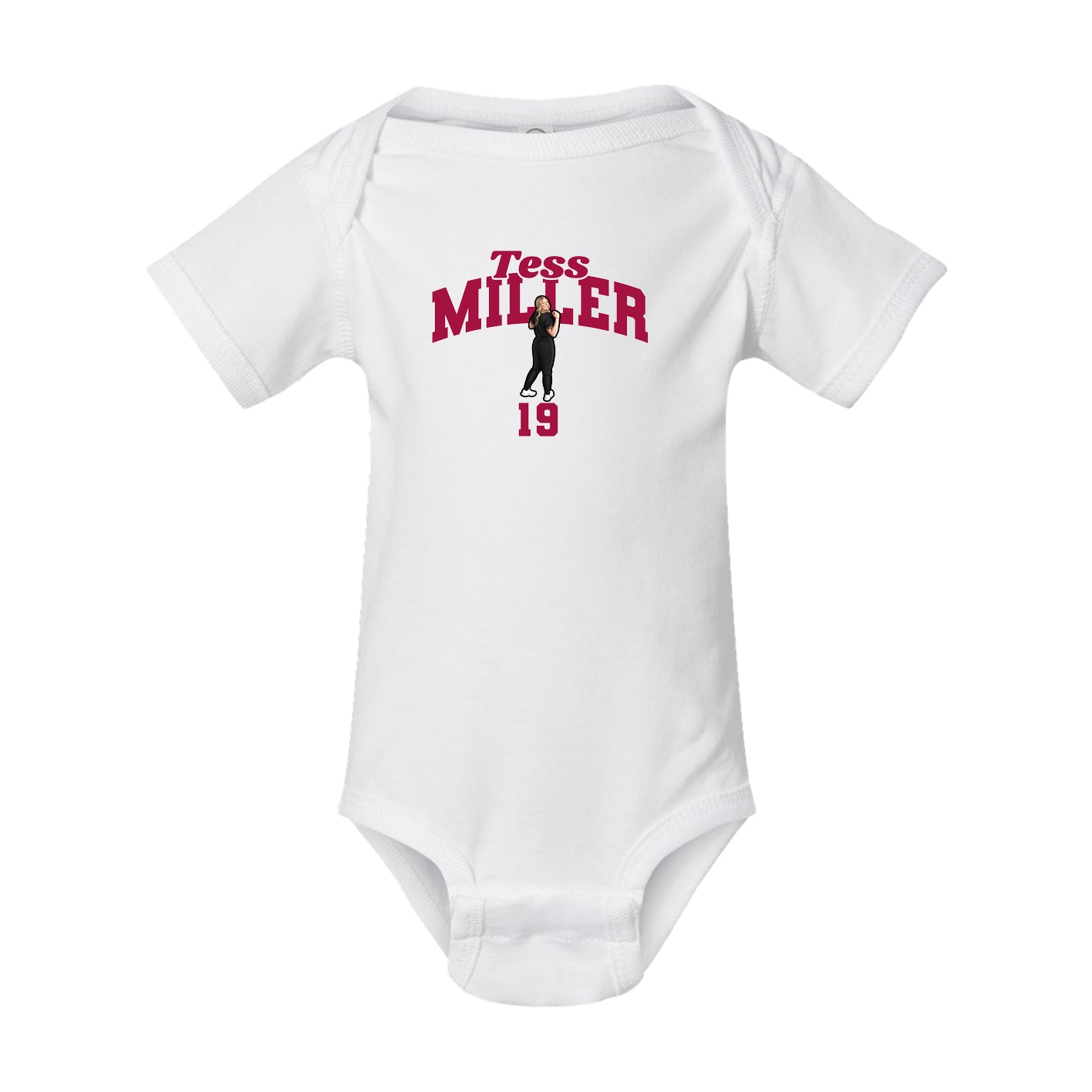 Baby Onesie — Signature Arch in White