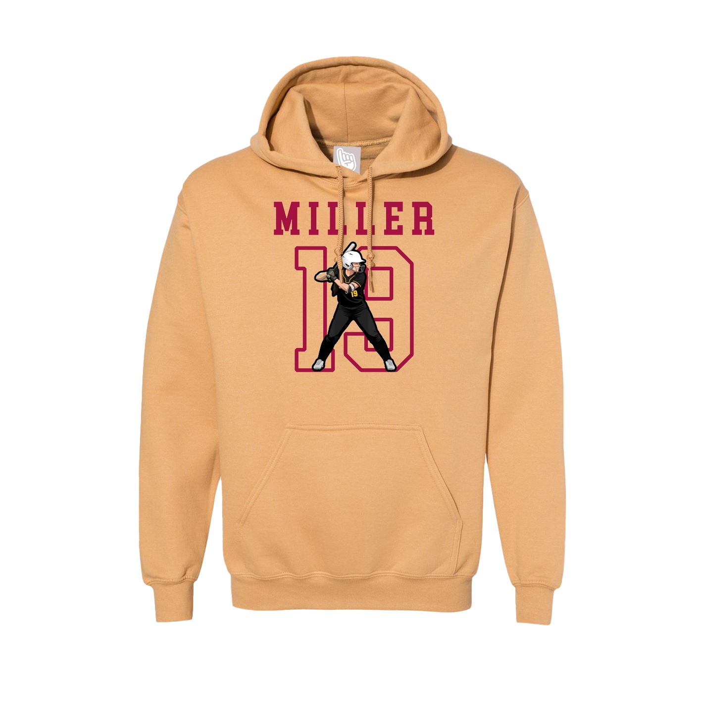 Hoodie — Shirsey in Vegas Gold