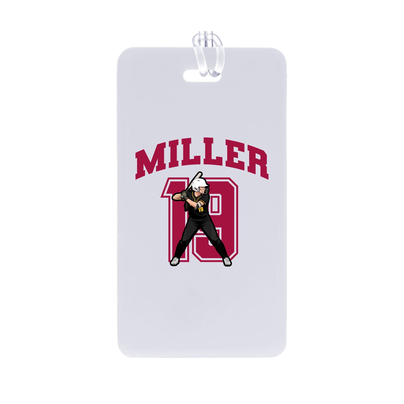 Bag Tag — Number in Classic