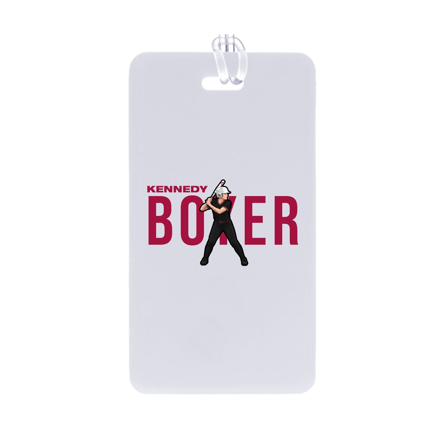 Bag Tag — Player Name in Classic