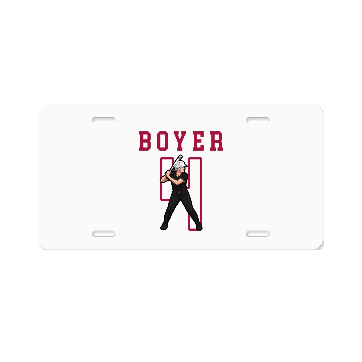 License Plate — Shirsey in Classic