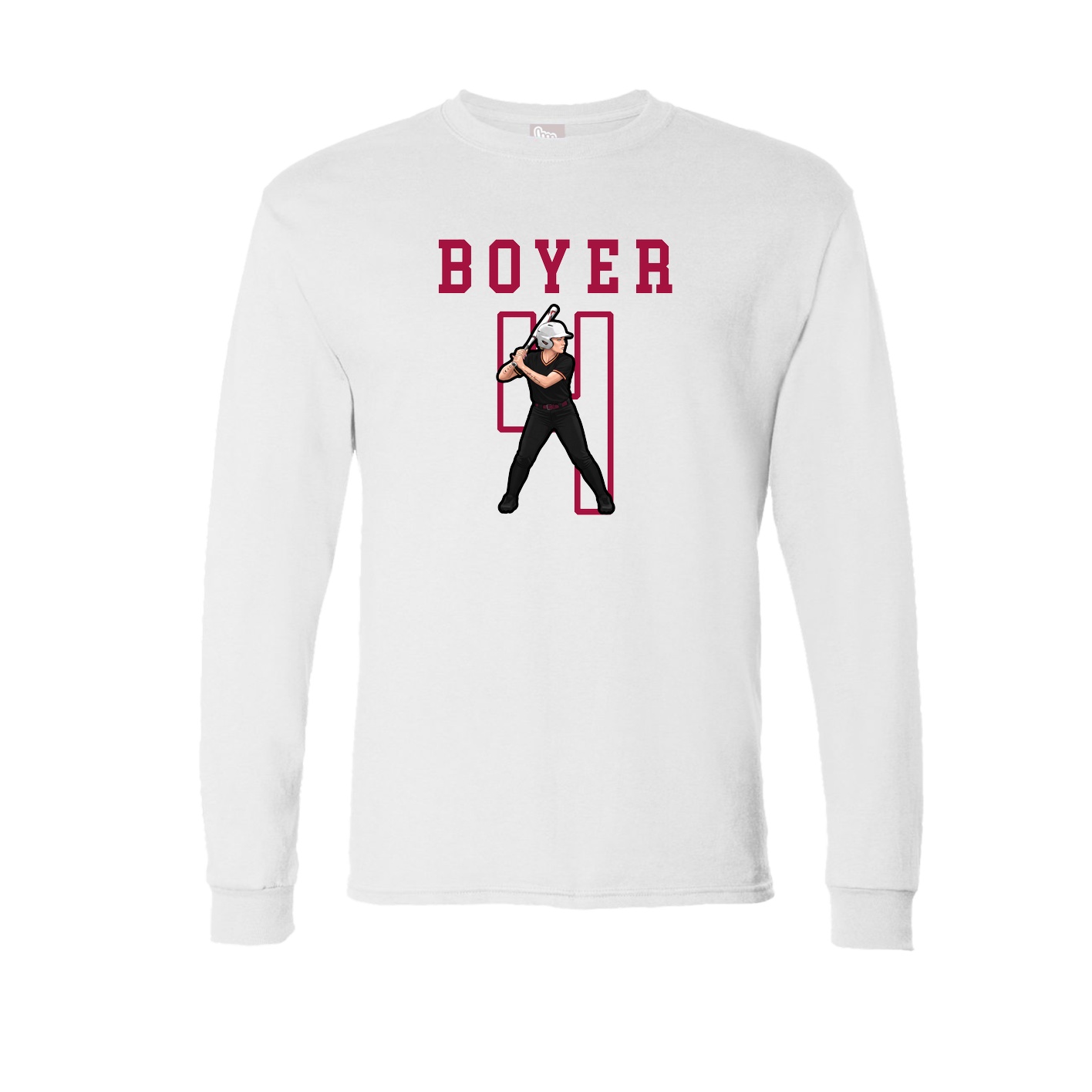 Long Sleeve Tee — Shirsey in White
