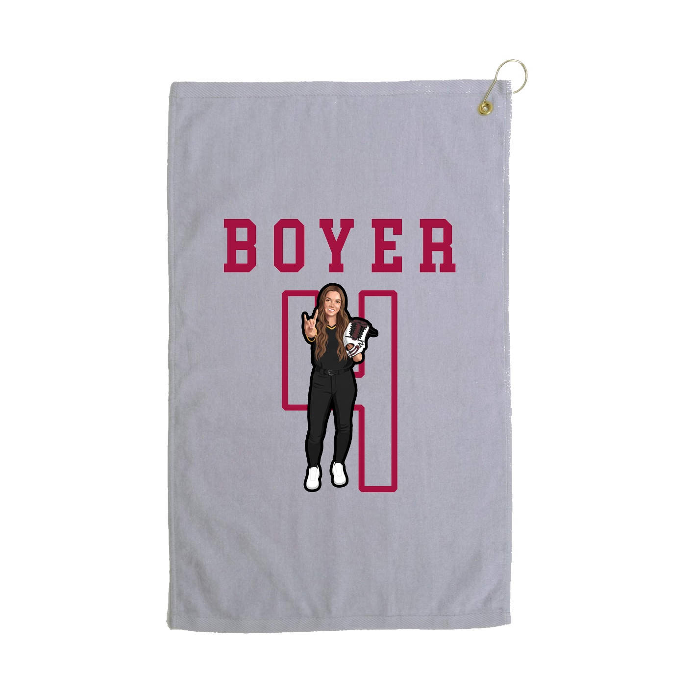 Golf Towel — Shirsey in Grey